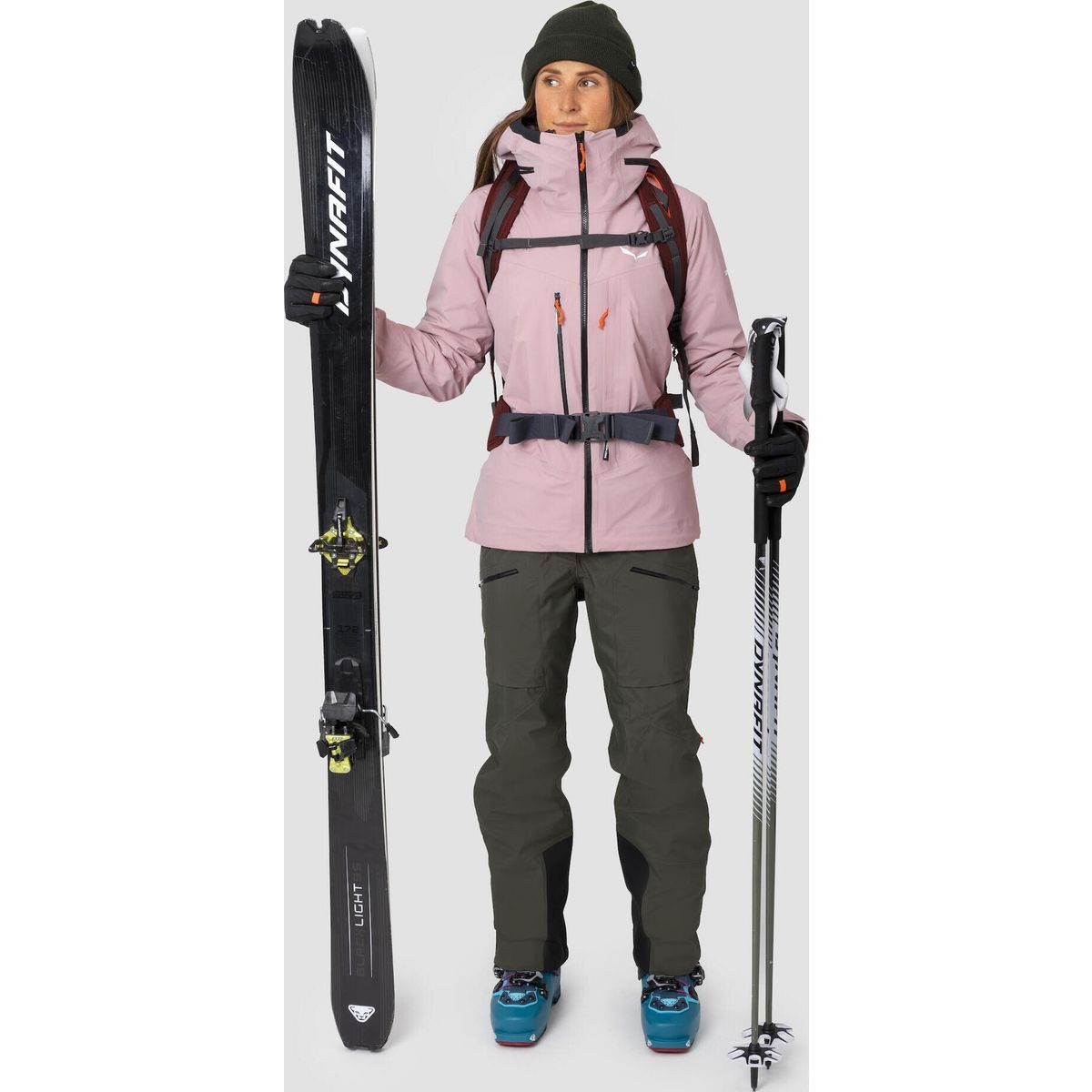 Salewa Skijacke Sella 3L Powertex Jacket W Leichte Hardshelljacke für Damen, wasserdicht und atmungsaktiv, ideal
