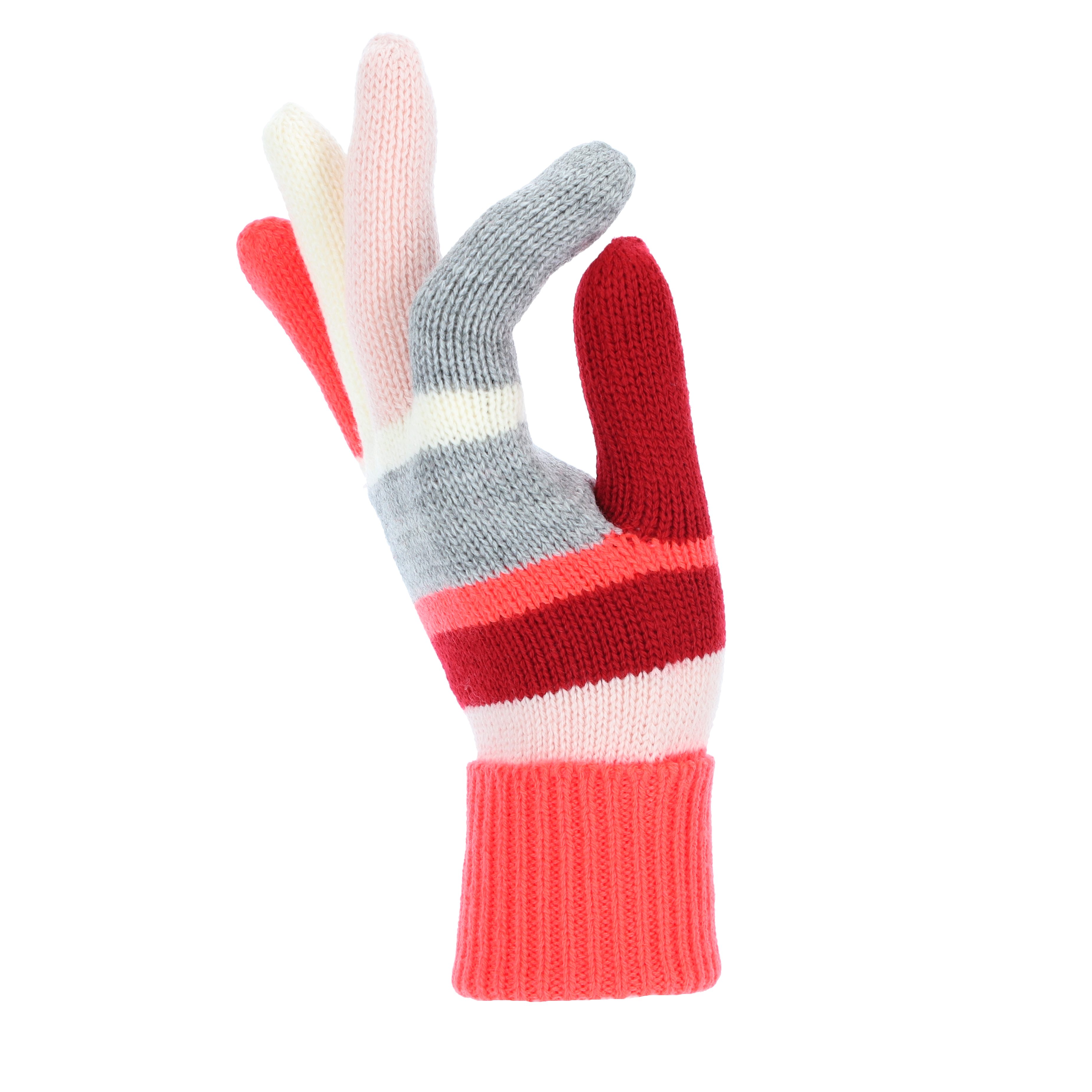 halsüberkopf Accessoires Strickhandschuhe Handschuh Streifen mit 5 Farben