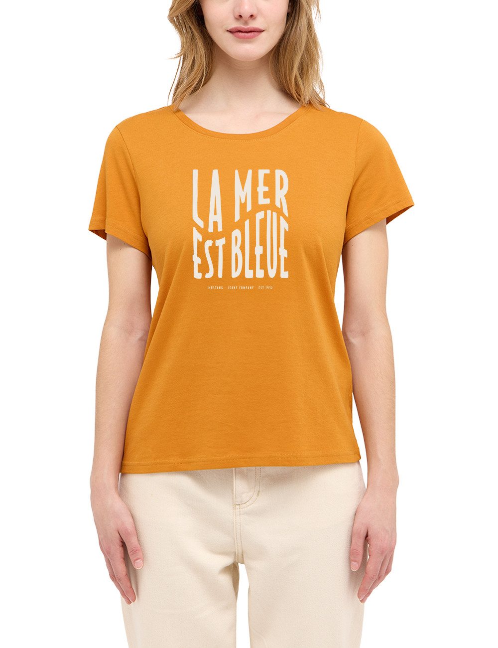MUSTANG Kurzarmshirt Damen Style Alma günstig online kaufen