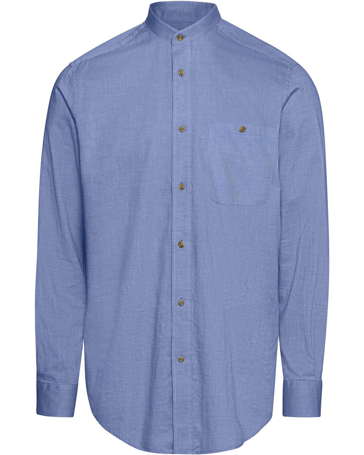 Luis Steindl Trachtenhemd Oxfordhemd mit Stehkragen günstig online kaufen