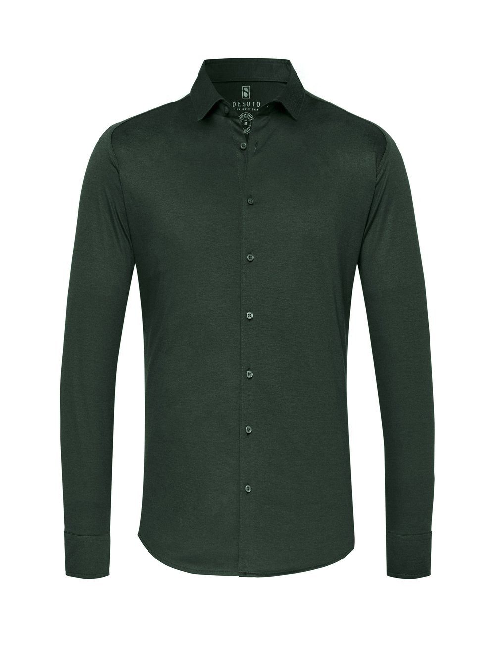DESOTO Langarmhemd Jerseyhemd Casual Kent