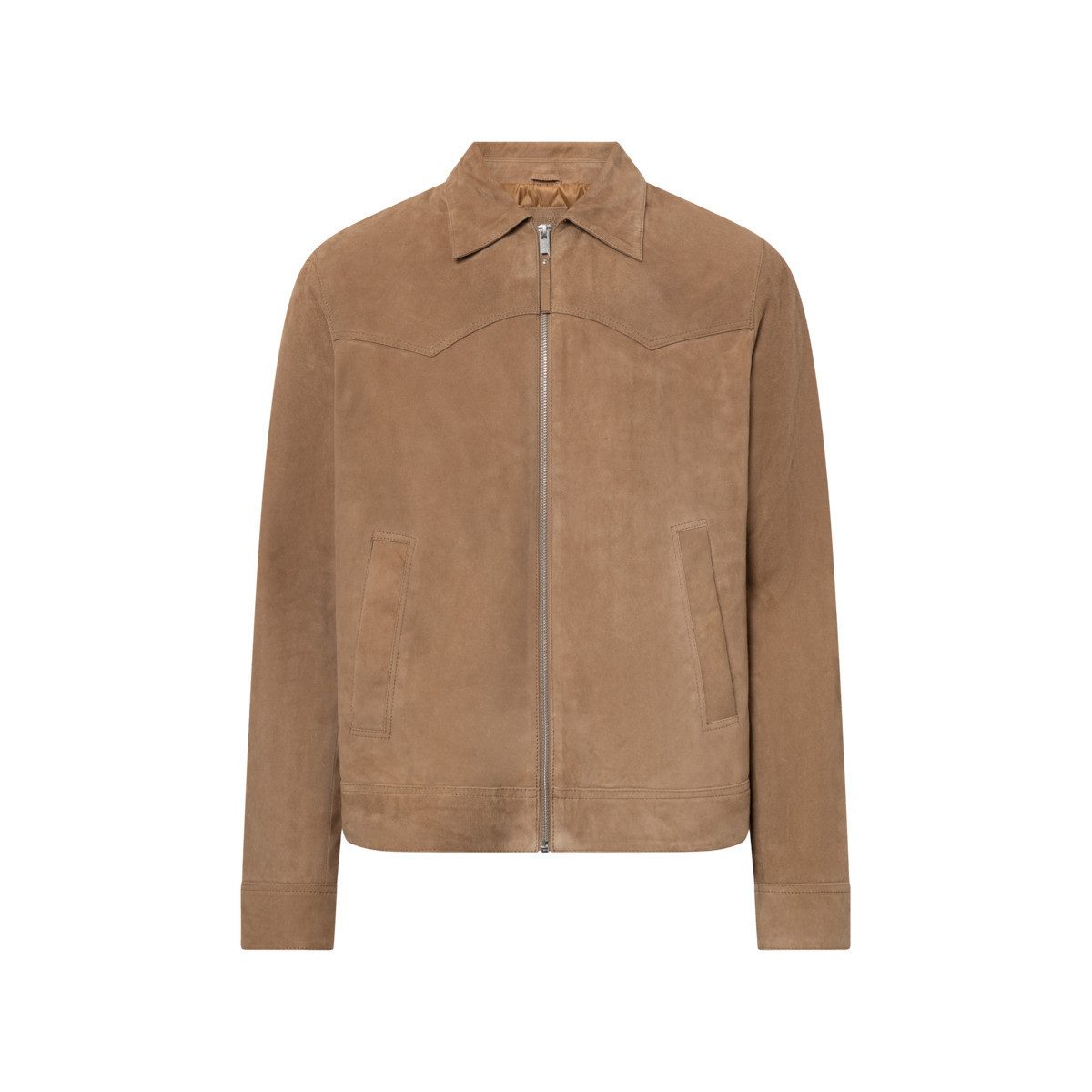 Bolongaro Trevor Lederjacke Theo Worker Herren Bomberjacke, Freizeitjacke, Blazer, Pufferjacke, Übergangsjacke