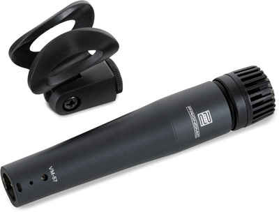 Pronomic Mikrofon VM-57 MkII Dynamisches Instrumenten-Mikrofon inkl. Stativadapter, besonders für hohe Schalldrücke geeignet