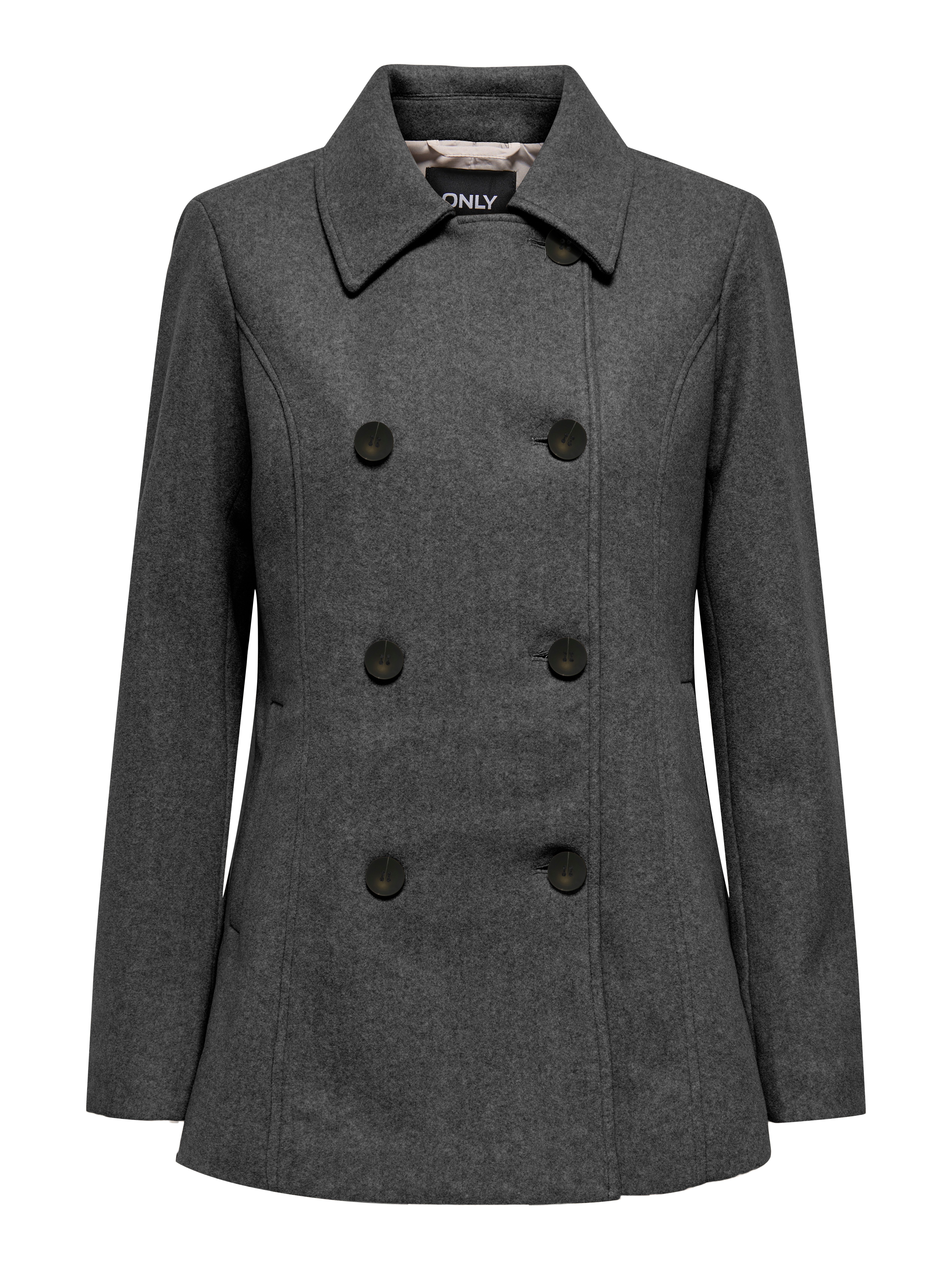 ONLY Kurzmantel ONLBLAKE PEACOAT CC OTW Kunstfaser