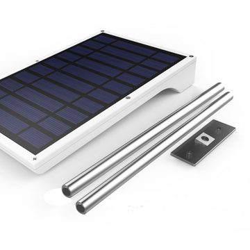 GelldG LED Solarleuchte Solarlampen für außen, Solar Bewegungsmelder aussen für Garten