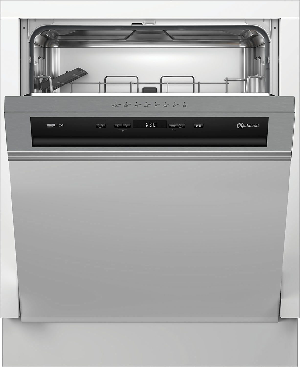 BAUKNECHT teilintegrierbarer Geschirrspüler OBBC Ecostar2 5320, 8,9 l, 14 Maßgedecke, Glass Care – schonende Reinigung für empfindliche Gläser – Bild 2 von 5