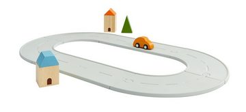 Plantoys Spielzeug-Auto Straßen und Schienen Set klein