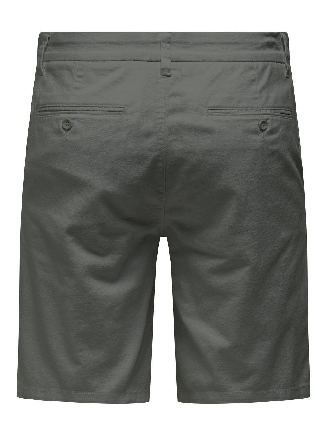 ONLY & SONS Chinoshorts ONSMARK 0011 COTTON LINEN SHORTS NOOS