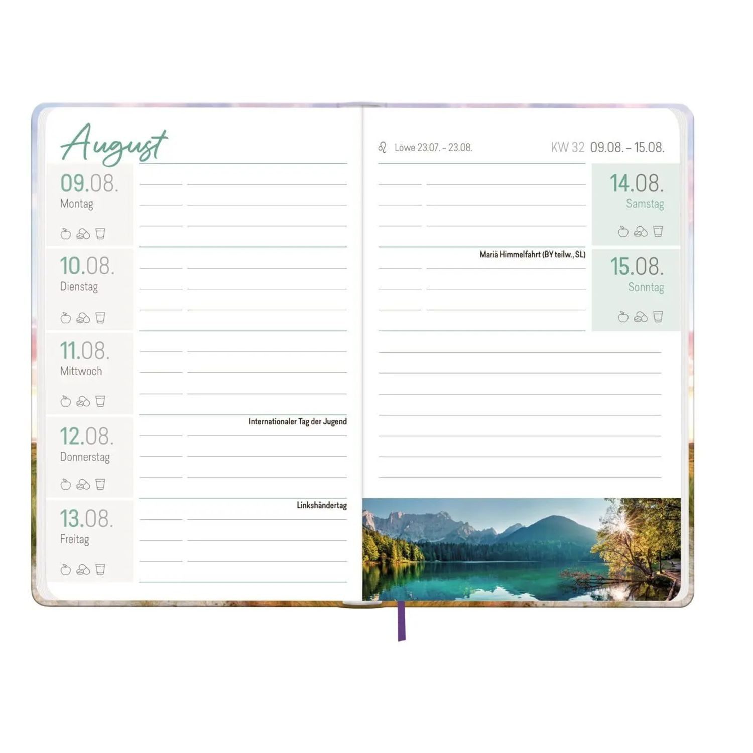 Häfft Taschenkalender Großdruck-Kalender 2027