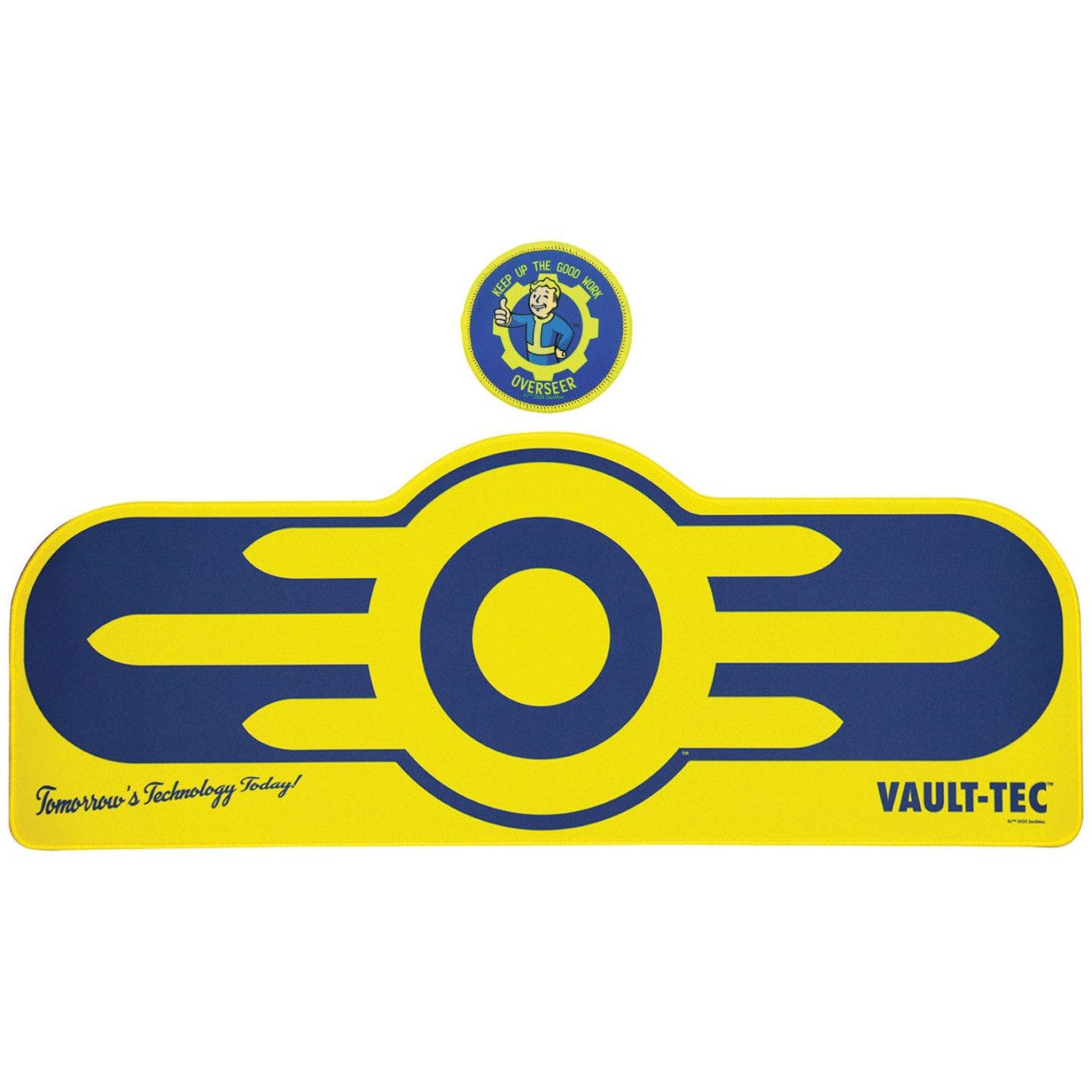 Fanattik Gaming Mauspad Fallout Schreibtischunterlage & Untersetzer Vault-Tec