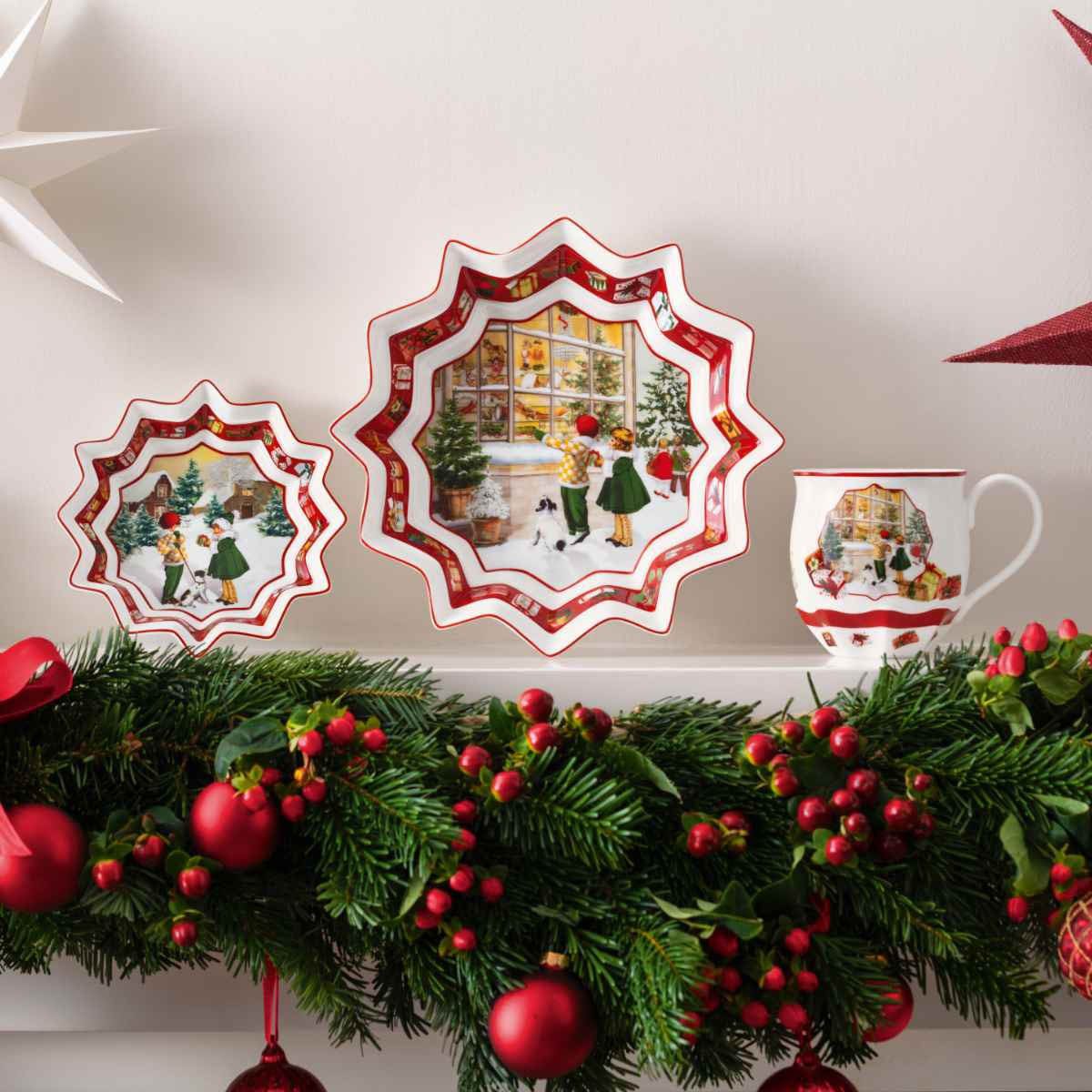 Villeroy & Boch Platzset Toy's Fantasy Weihnachtsdekoration, 32x48 cm