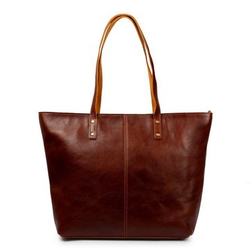 WISHDOR Handtasche Damen Henkeltasche Freizeittasche Tragetasche Leder Tasche Vintage (Echtleder Schultertasche Arbeitstasche Ledertasche Laptoptasche Shopper , Bürotasche, Aktentasche, Unitasche, Echtes Leder, Top Griff, luxuriös, Luxus), für Herren Frauen Jungen Freizeit Arbeit Business Schule Büro Reisen