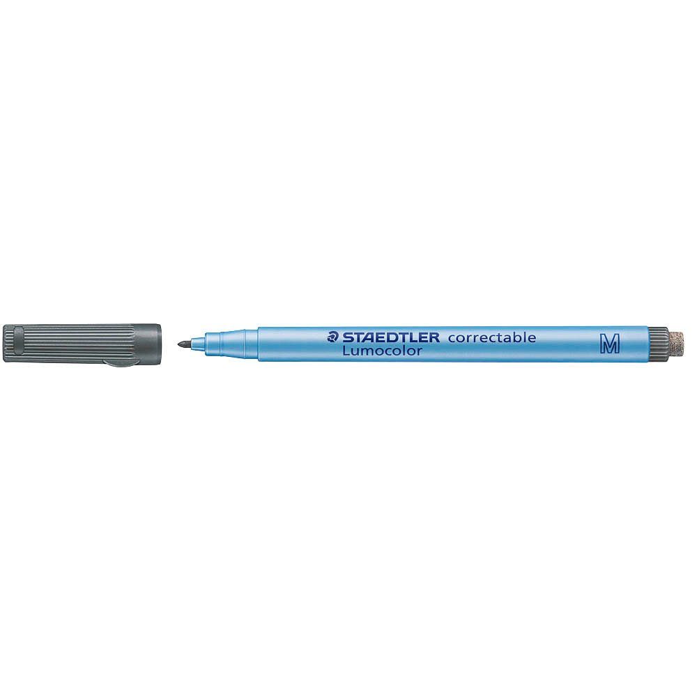 STAEDTLER Folienstift 1 Folienstift LUMOCOLOR M-Spitze 1mm schwarz