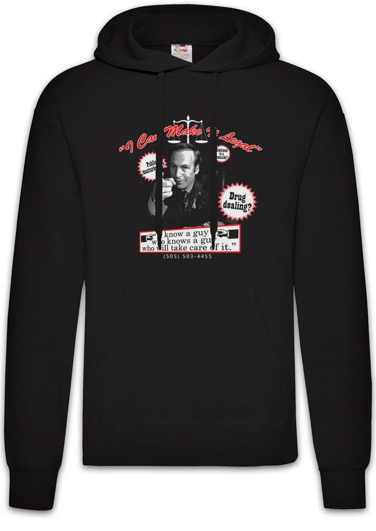 Hoodie I Can Make It Legal Herren Hoodie Breaking Better TV Lawyer Anwalt