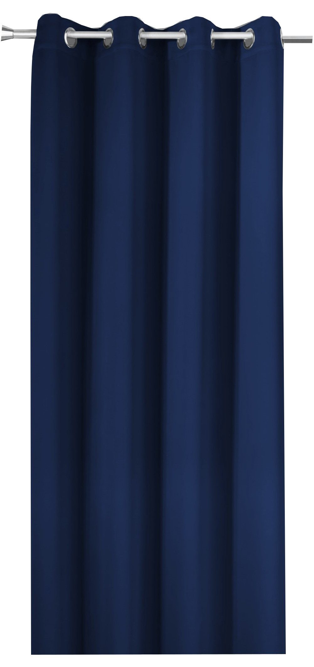 novumfix Verdunkelungsvorhang Sunout/58 dunkelblau Ösen Thermovorhang XXL bis 350 cm lang, verdunkelnd, extra lang