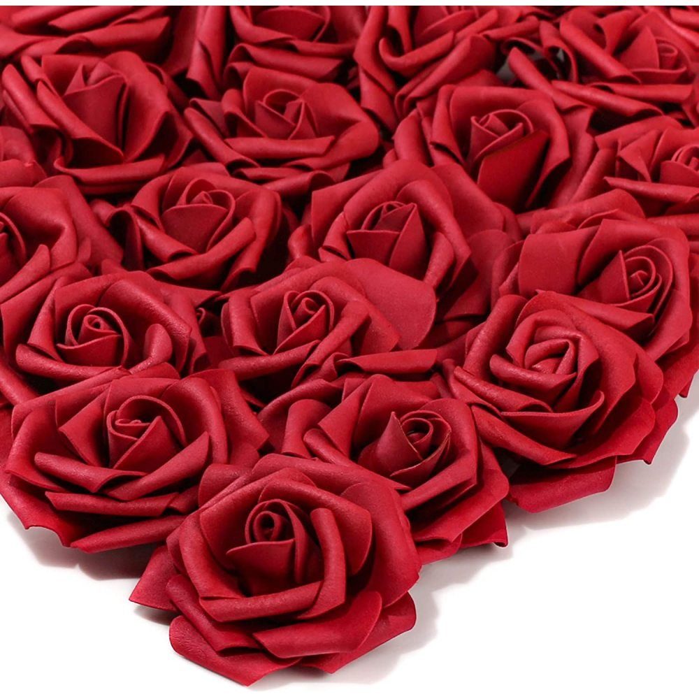 Kunstblume Rosen Künstliche Blumen für Büro Home Decor, Jormftte