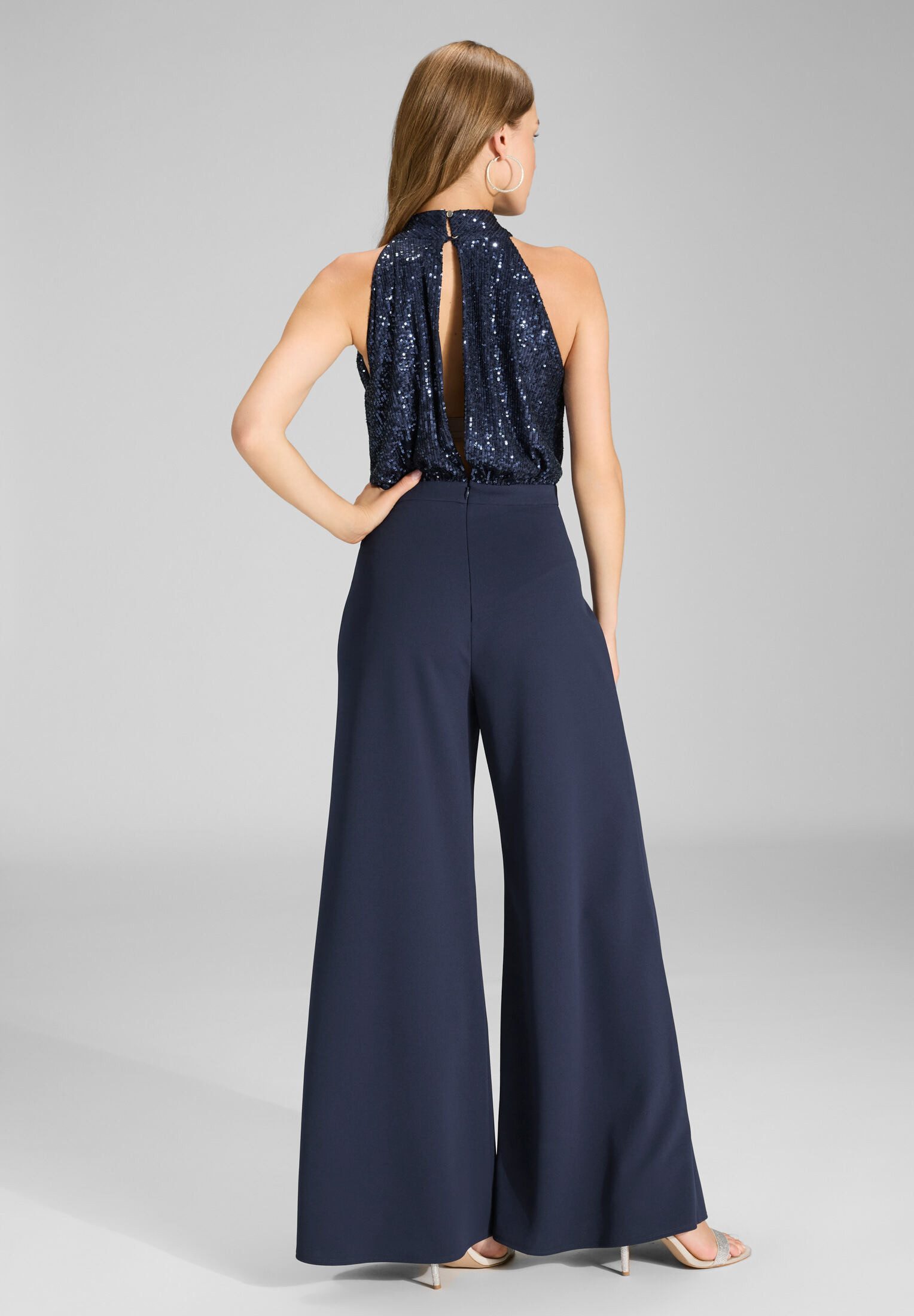 SWING Jumpsuit Blusiges Oberteil