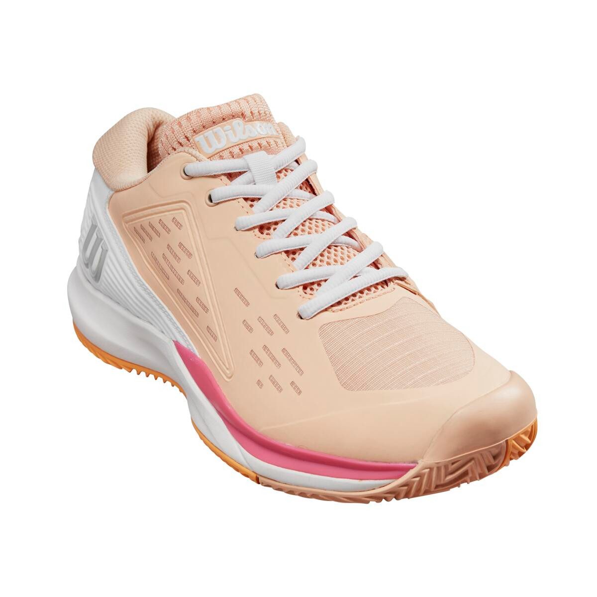 Wilson Rush Pro Ace Clay/Sandplatz 2024 pfirsischorange/weiss Damen Tenniss günstig online kaufen