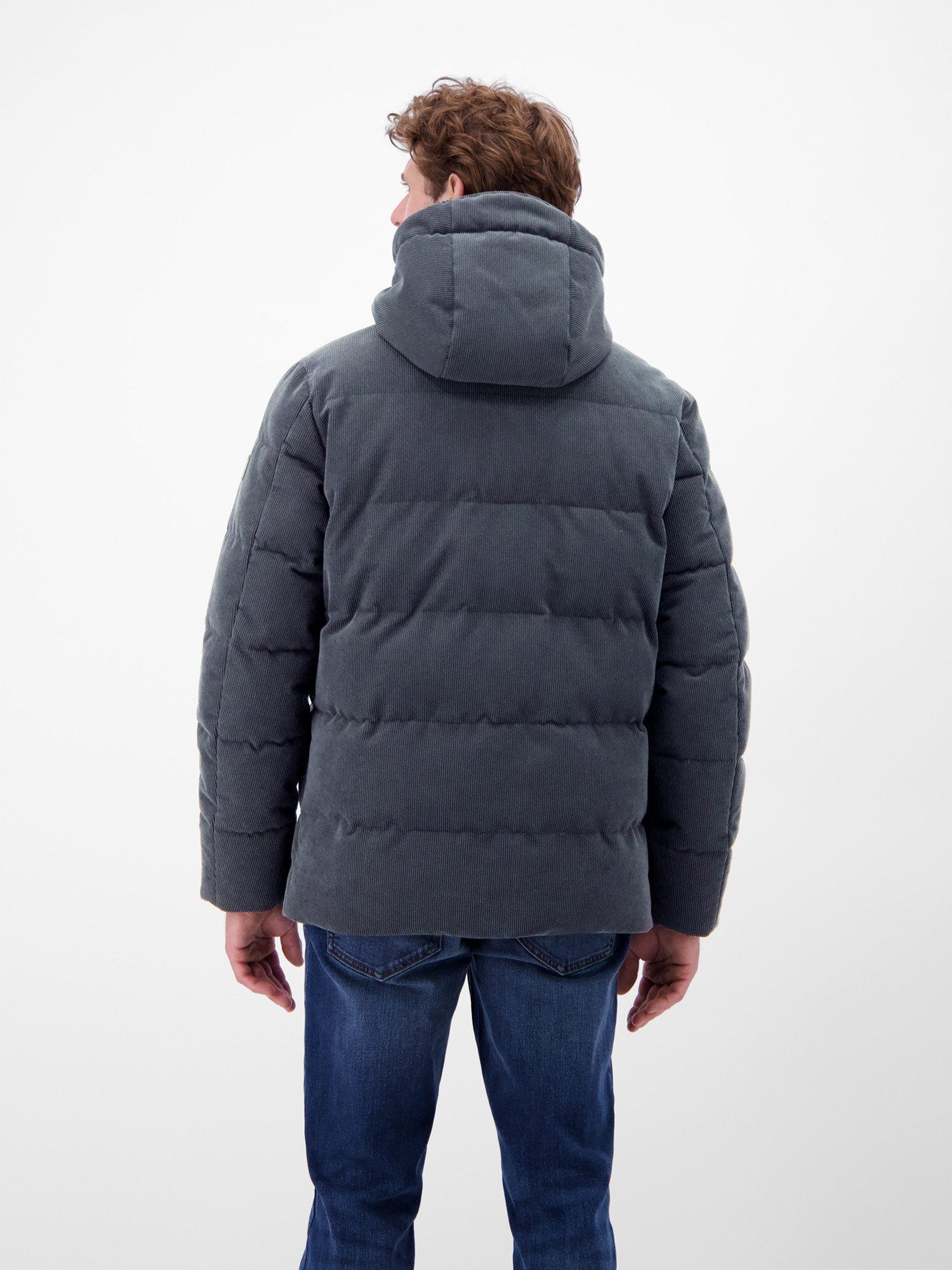 LERROS Winterjacke LERROS Herren Steppjacke in funktionaler Cord-Optik Wass günstig online kaufen