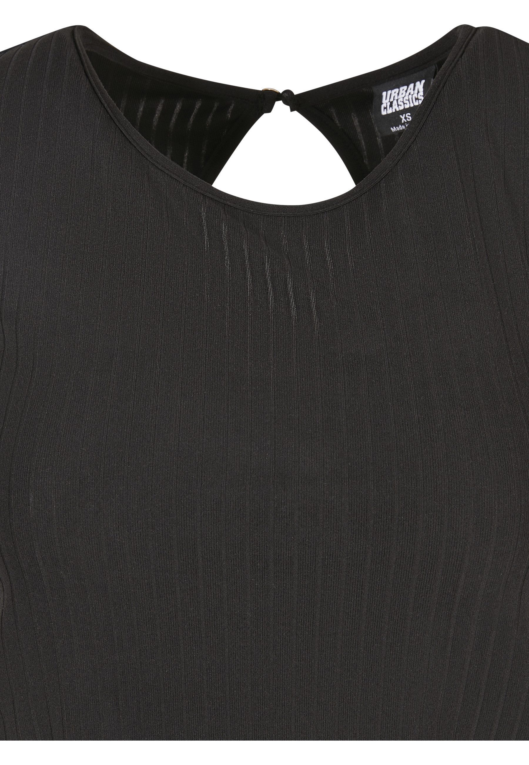 URBAN CLASSICS Jumpsuit Urban Classics Damen Ladies Rib Wid Leg Jumpsuit (1-tlg)