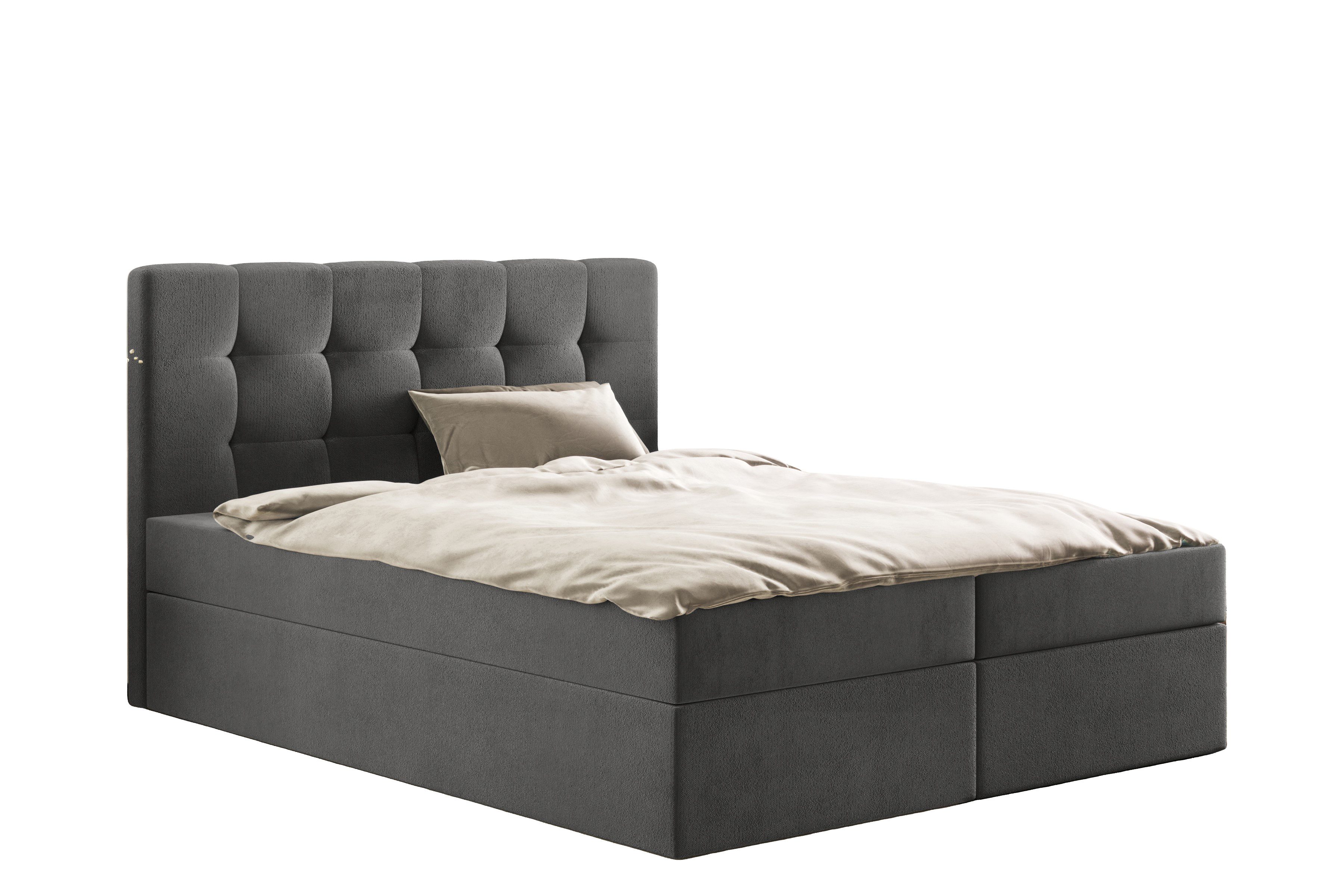 Kaiser Möbel Boxspringbett mit matratze LUDANO günstig online kaufen