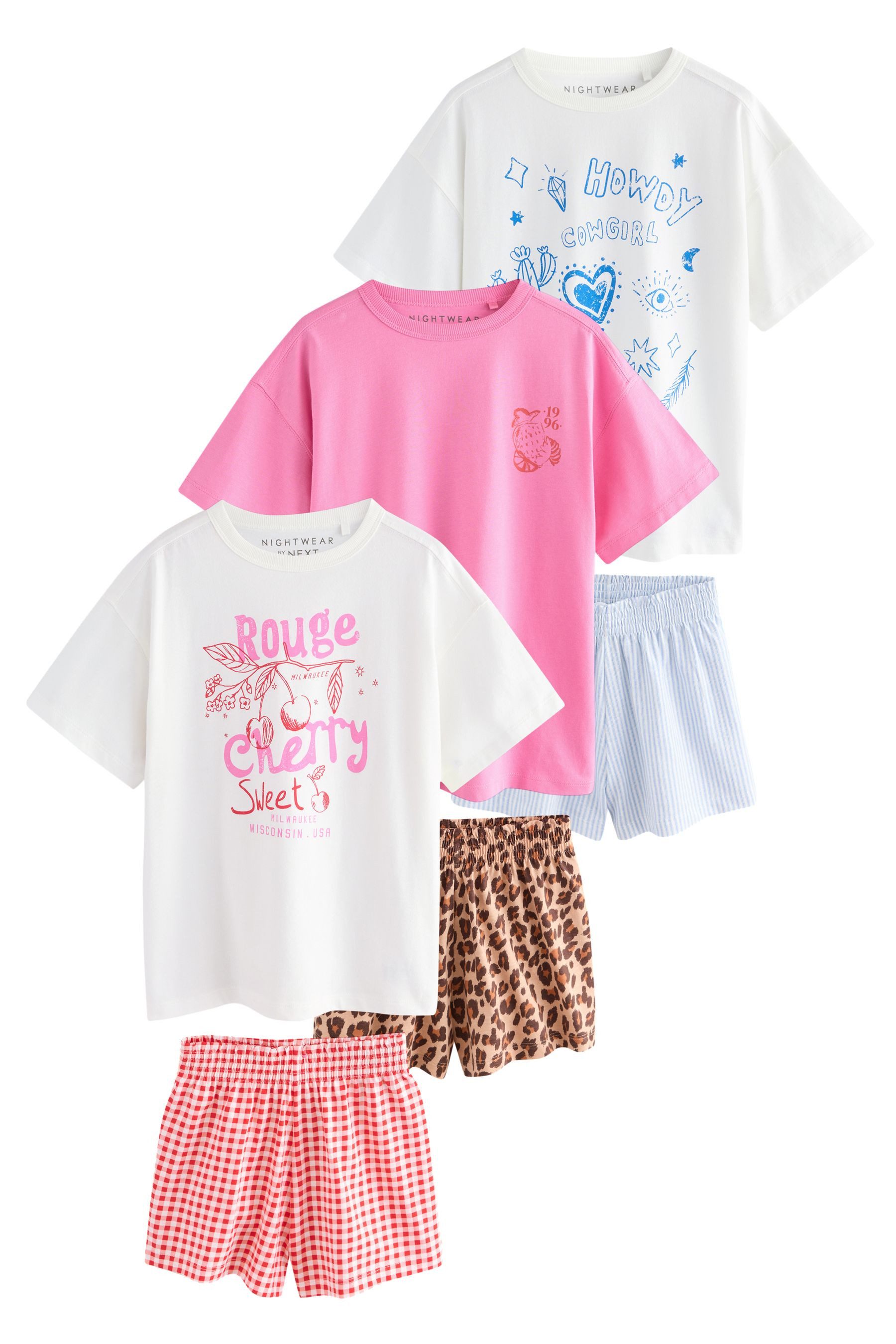 Pyjama Pyjamas im 3-Pack