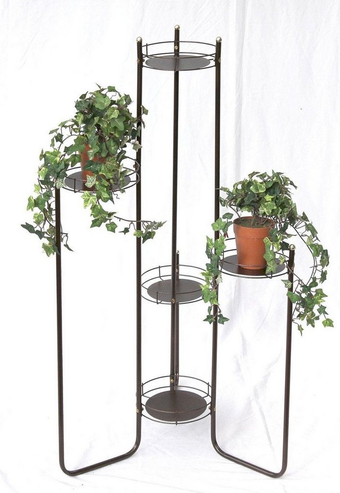 Thumbnail - DanDiBo Blumenständer Metall 102 cm Blumentreppe mit 5 Ablagen Art.4A Blumenregal, Blumensäule Pflanzenständer Pflanzent...