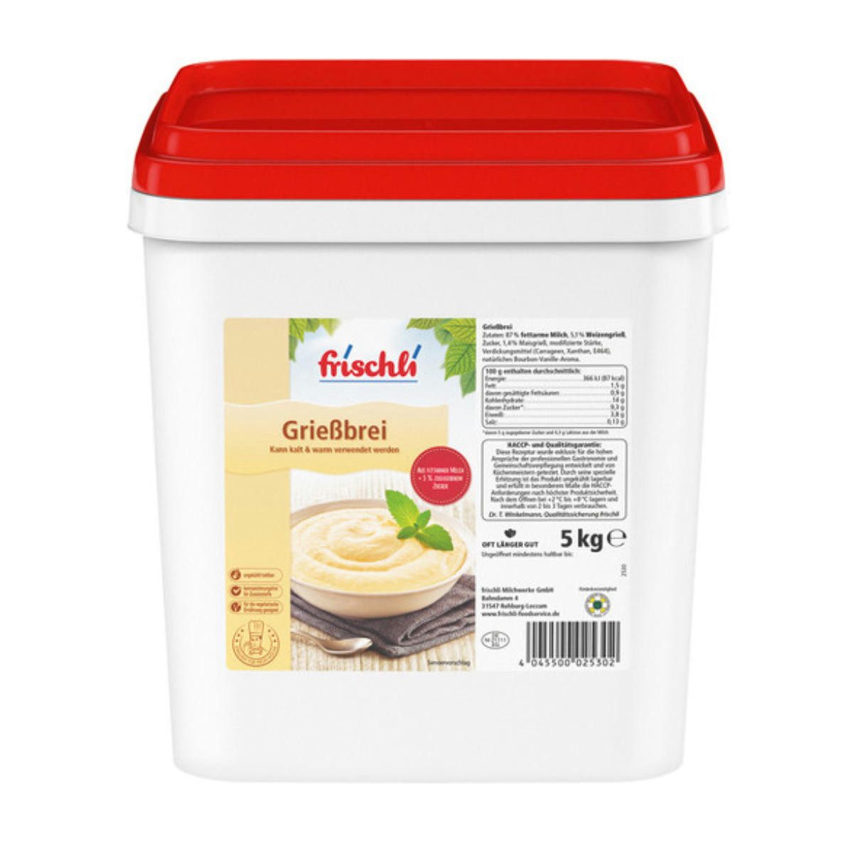 frischli Süßigkeit, Frischli Grießbrei 5000g