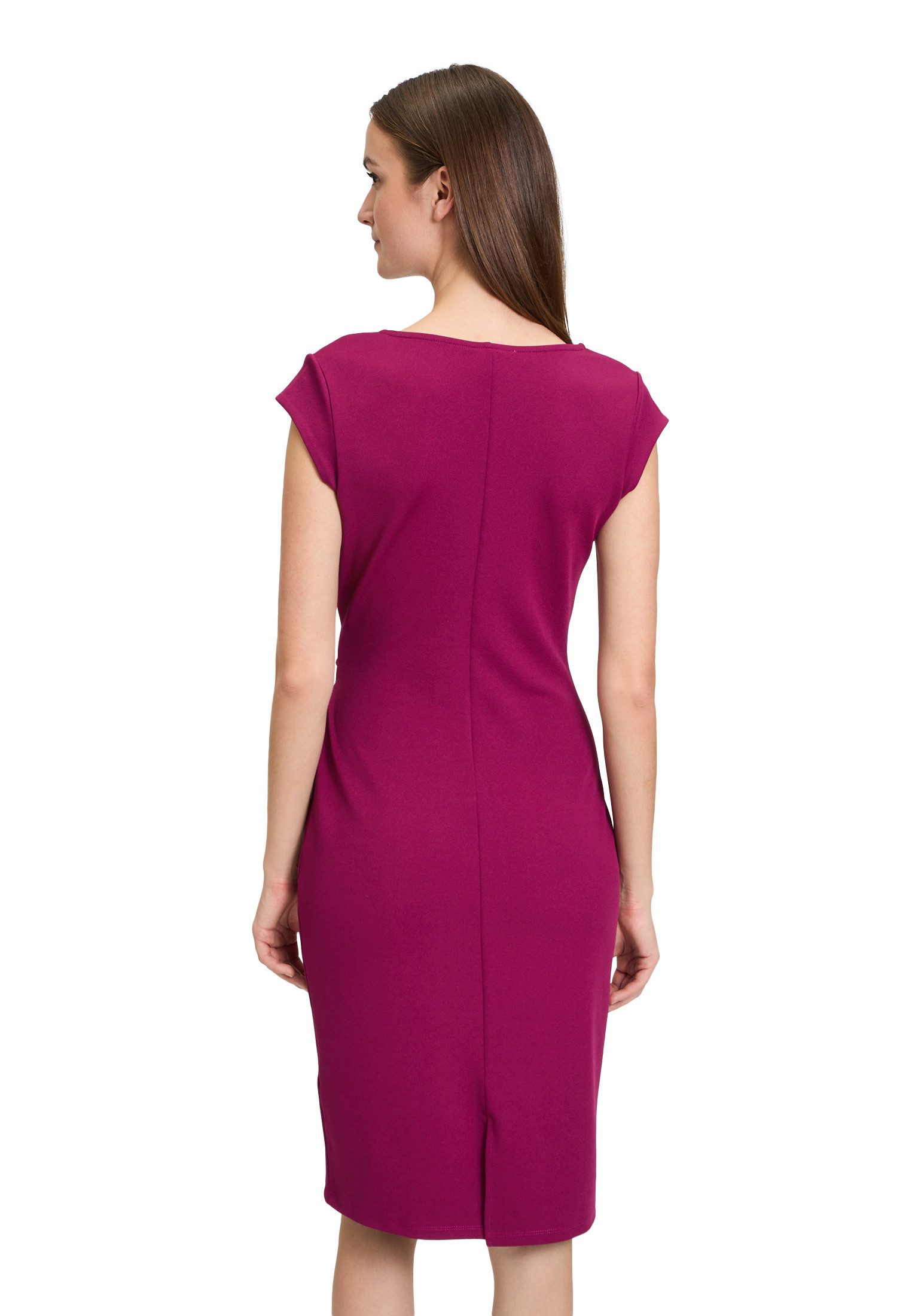 Cartoon Jerseykleid Damen mit Raffung Form