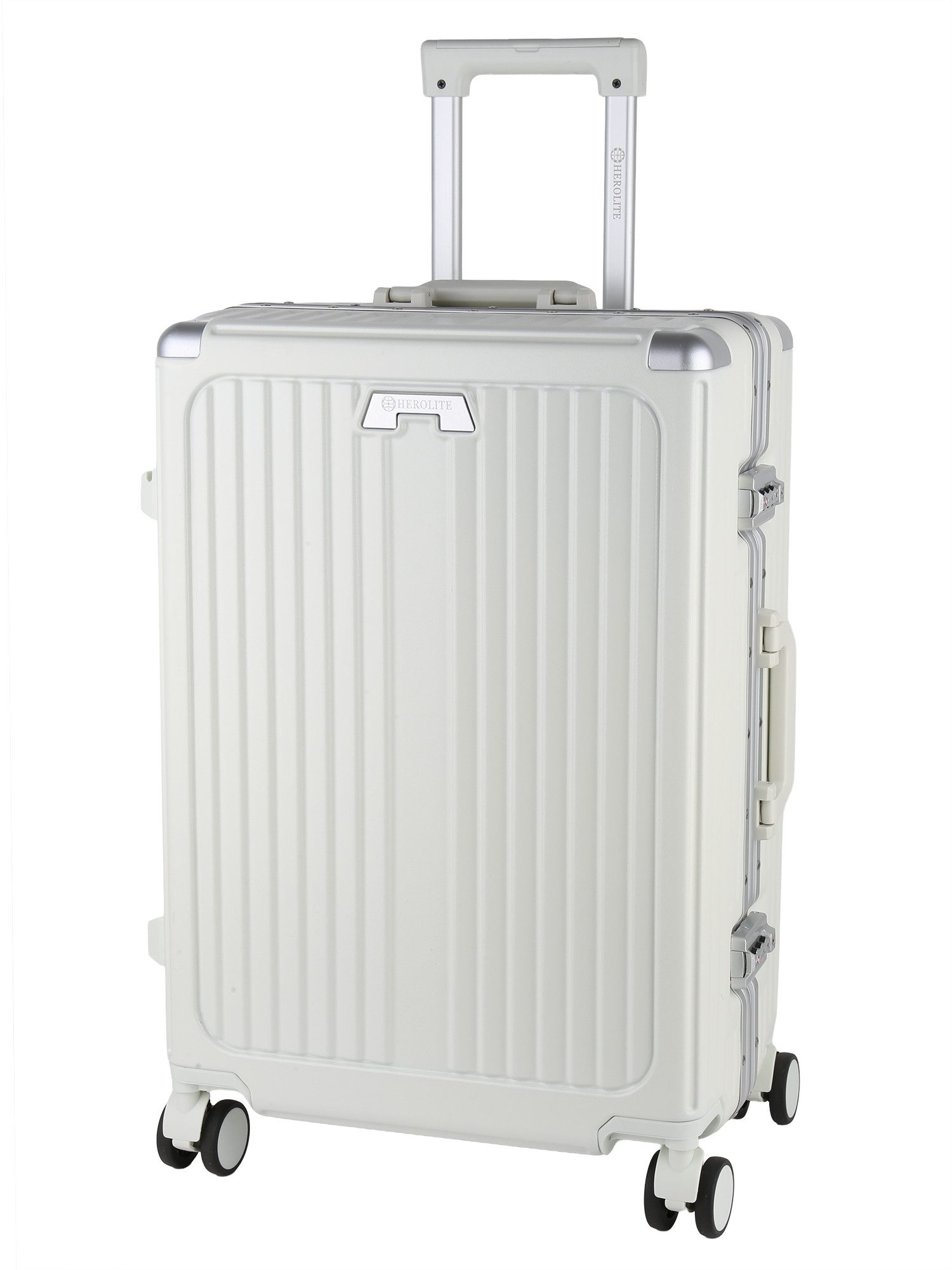 VAN HILL Hartschalen-Trolley 842209, 4 Rollen, Herolite Hartschalen-Trolley mit TSA-Schloss & 4 Doppelrollen
