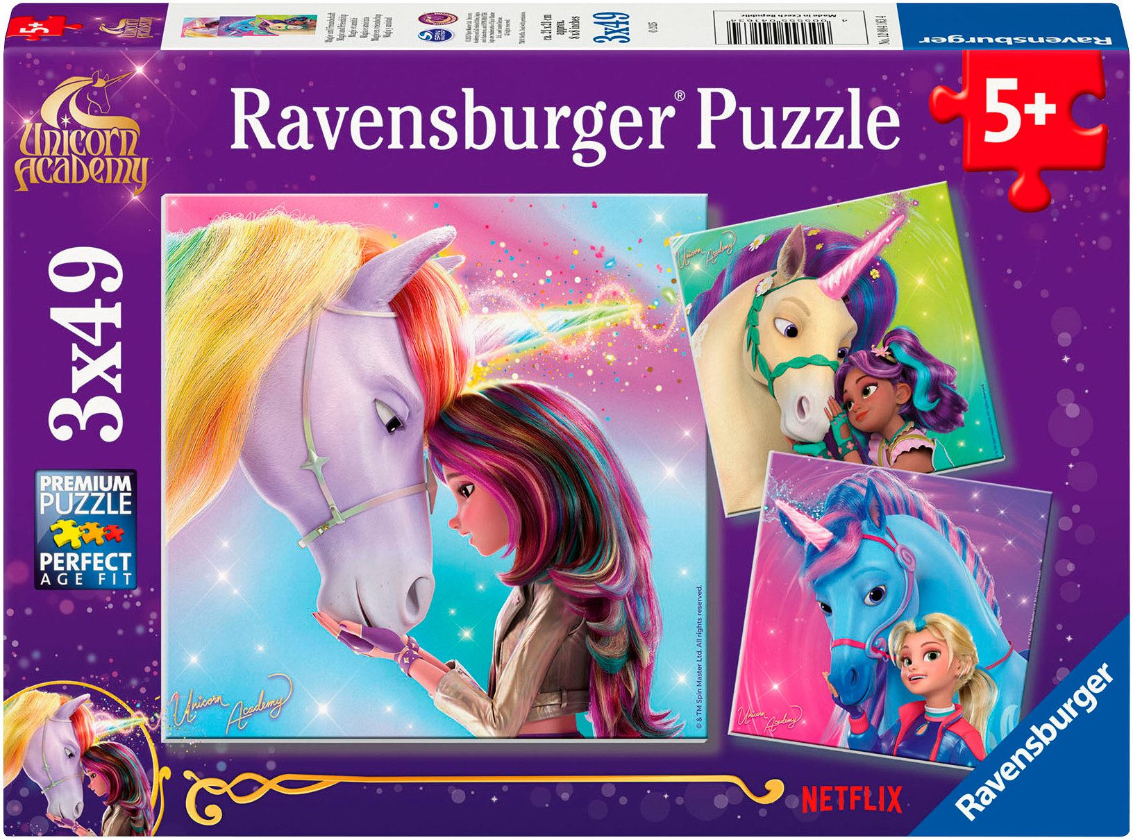 Ravensburger Puzzle Unicorn Academy, Magie und Freundschaft, 147 Puzzleteil günstig online kaufen