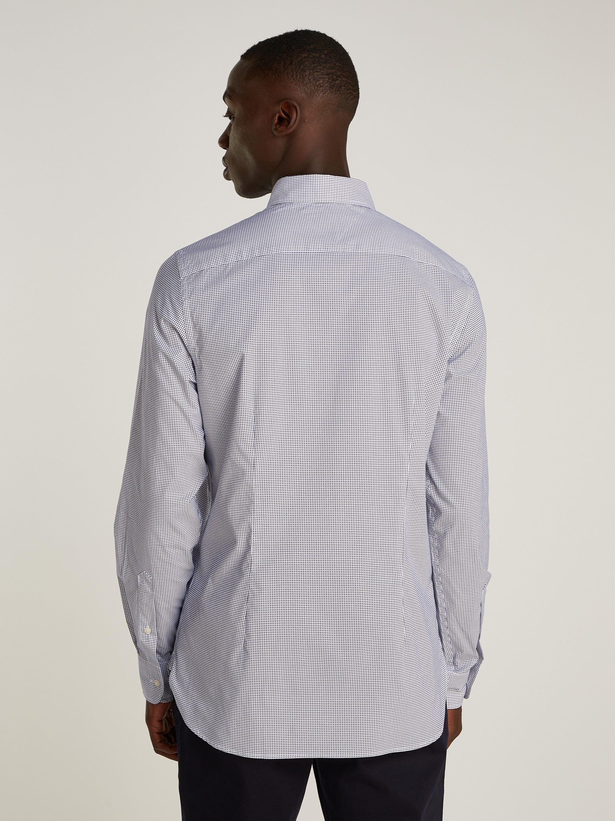 Tommy Hilfiger Businesshemd MICRO PRINT SF günstig online kaufen