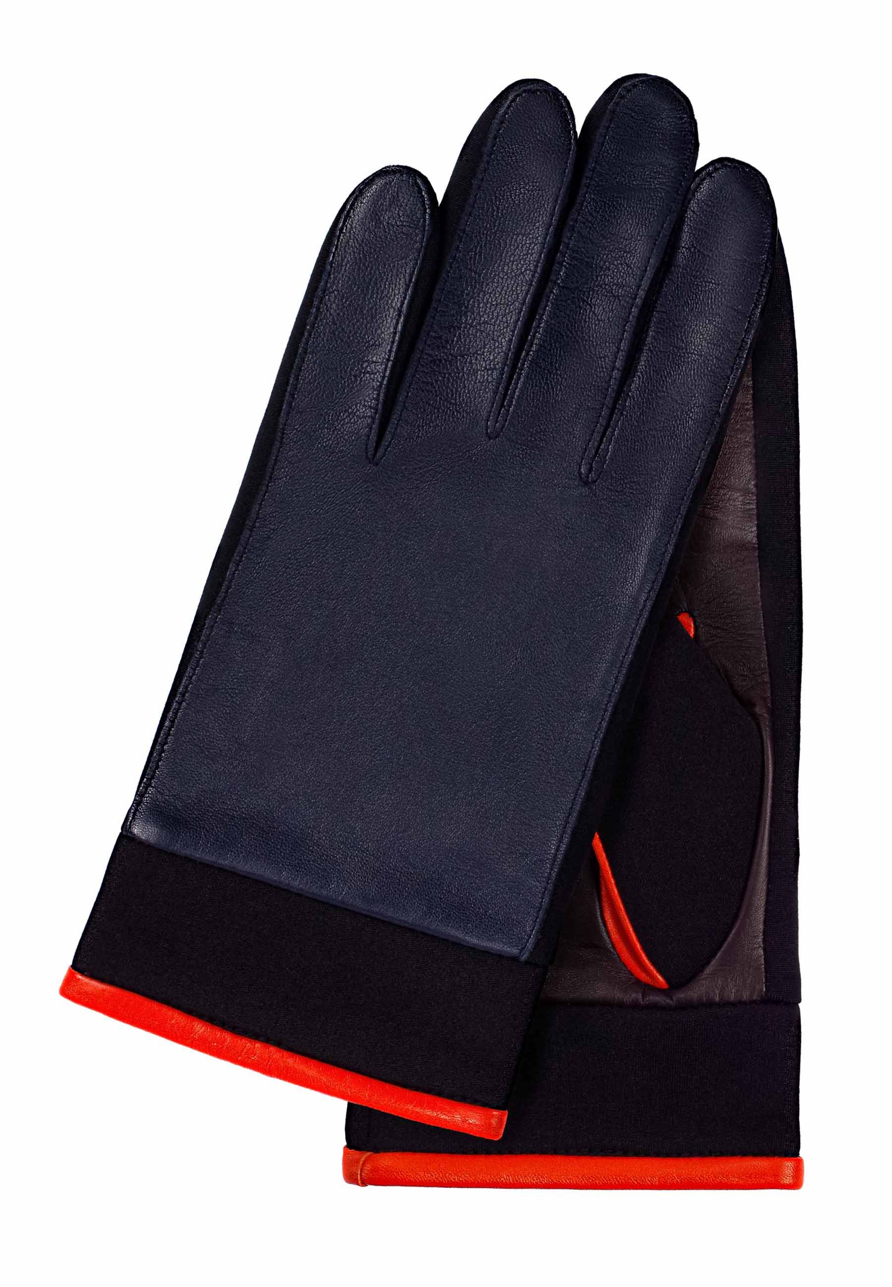 KESSLER Lederhandschuhe Style Stella (Paar, 1-St., Handschuhe) Leather Working Group zertifiziertes Leder, REPREVE® Fleecefutter