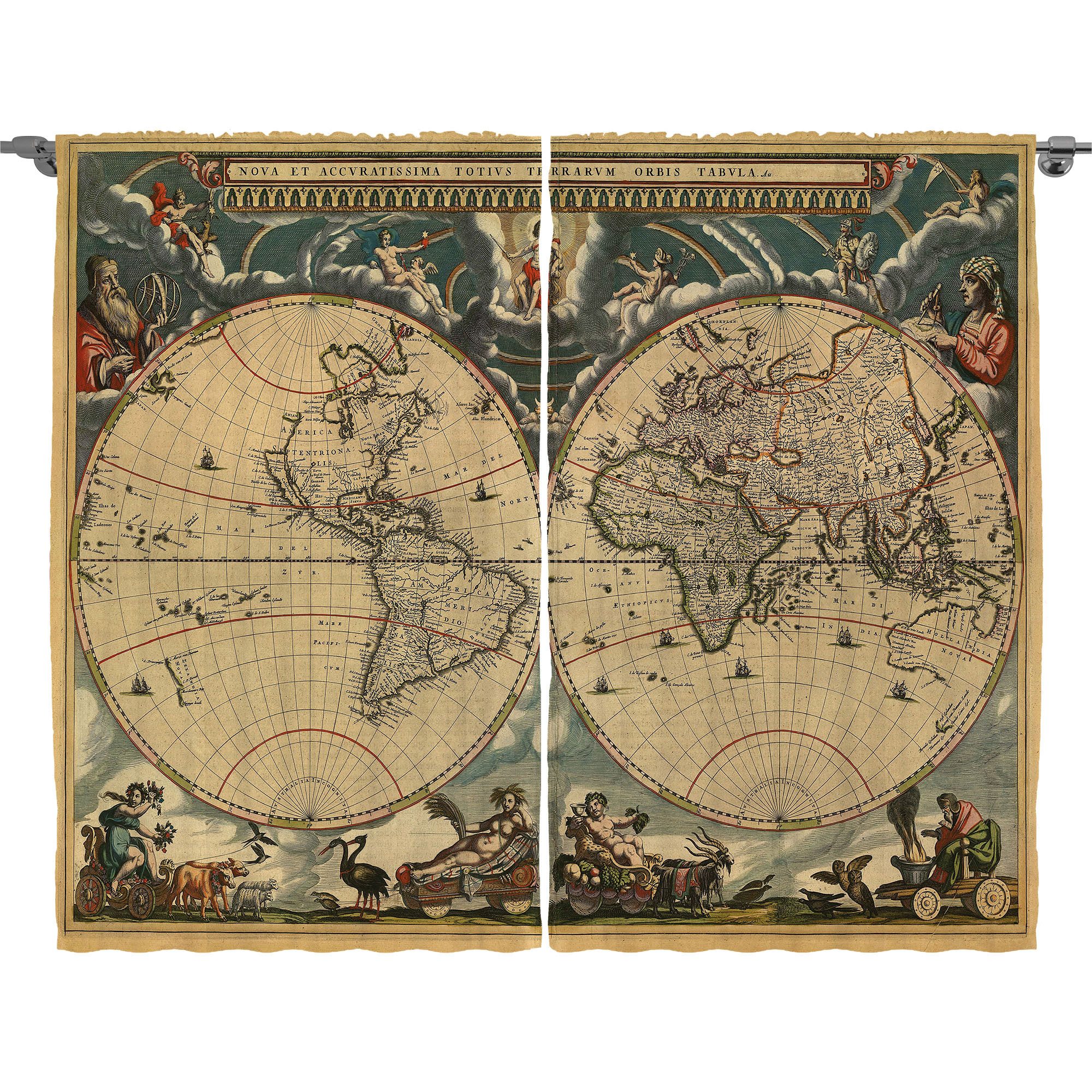 Gardine Schlafzimmer Kräuselband Vorhang mit Schlaufen und Haken