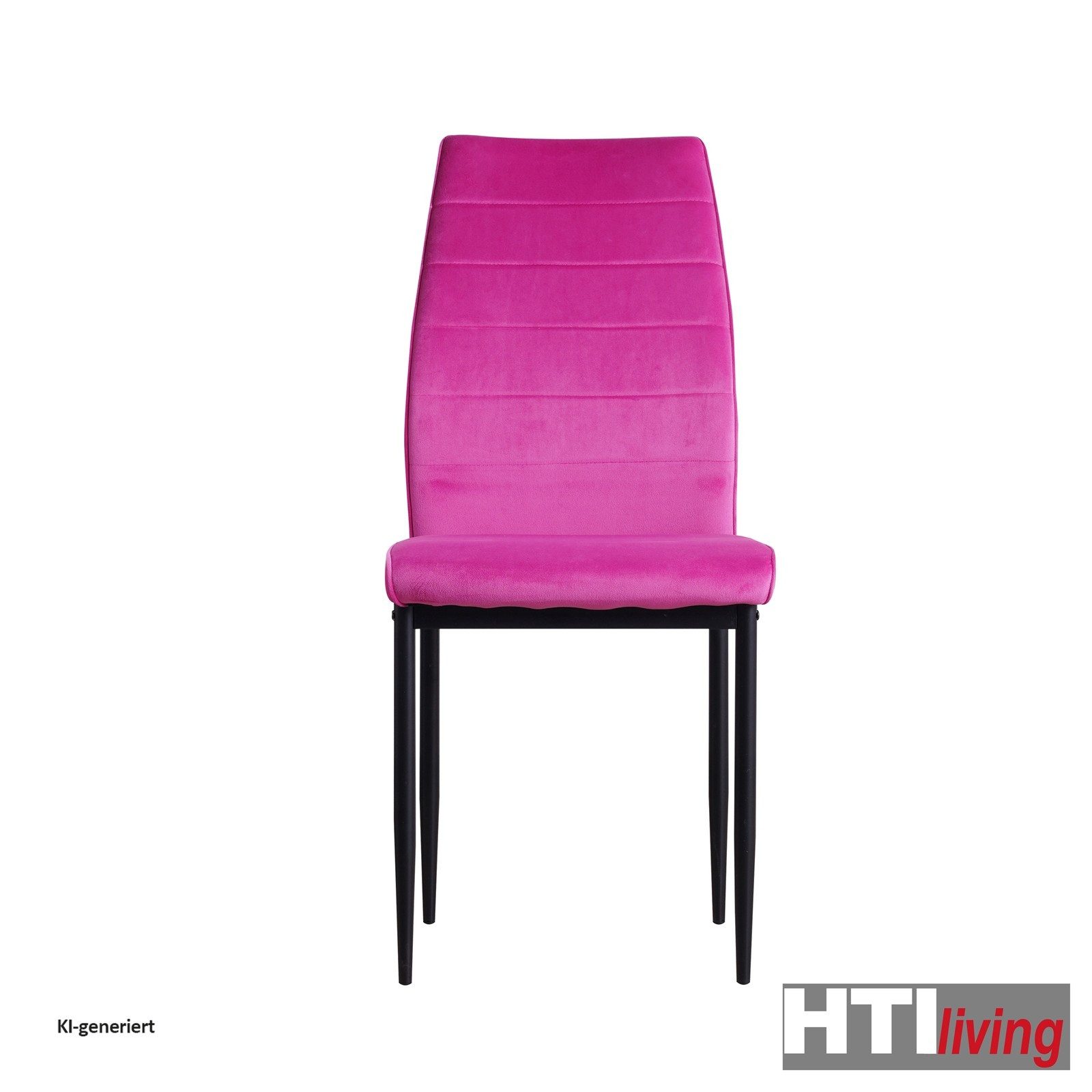 HTI-Living Esszimmerstuhl Stuhl Madison Velvet 4er-Set (Set, 4 St), Esszimmerstuhl Samt