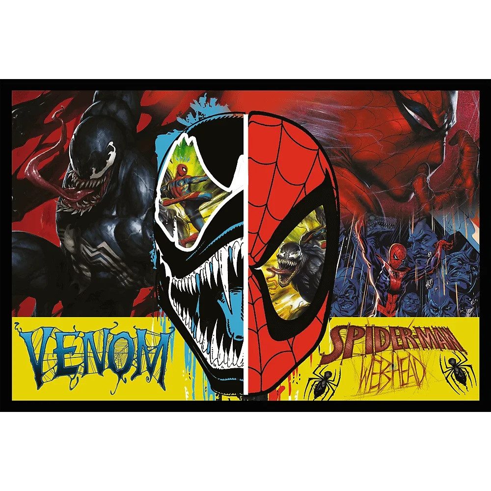 Trefl Puzzle Trefl, Marvel Spiderman, 2x 200 Teile Puzzle, 200 Puzzleteile