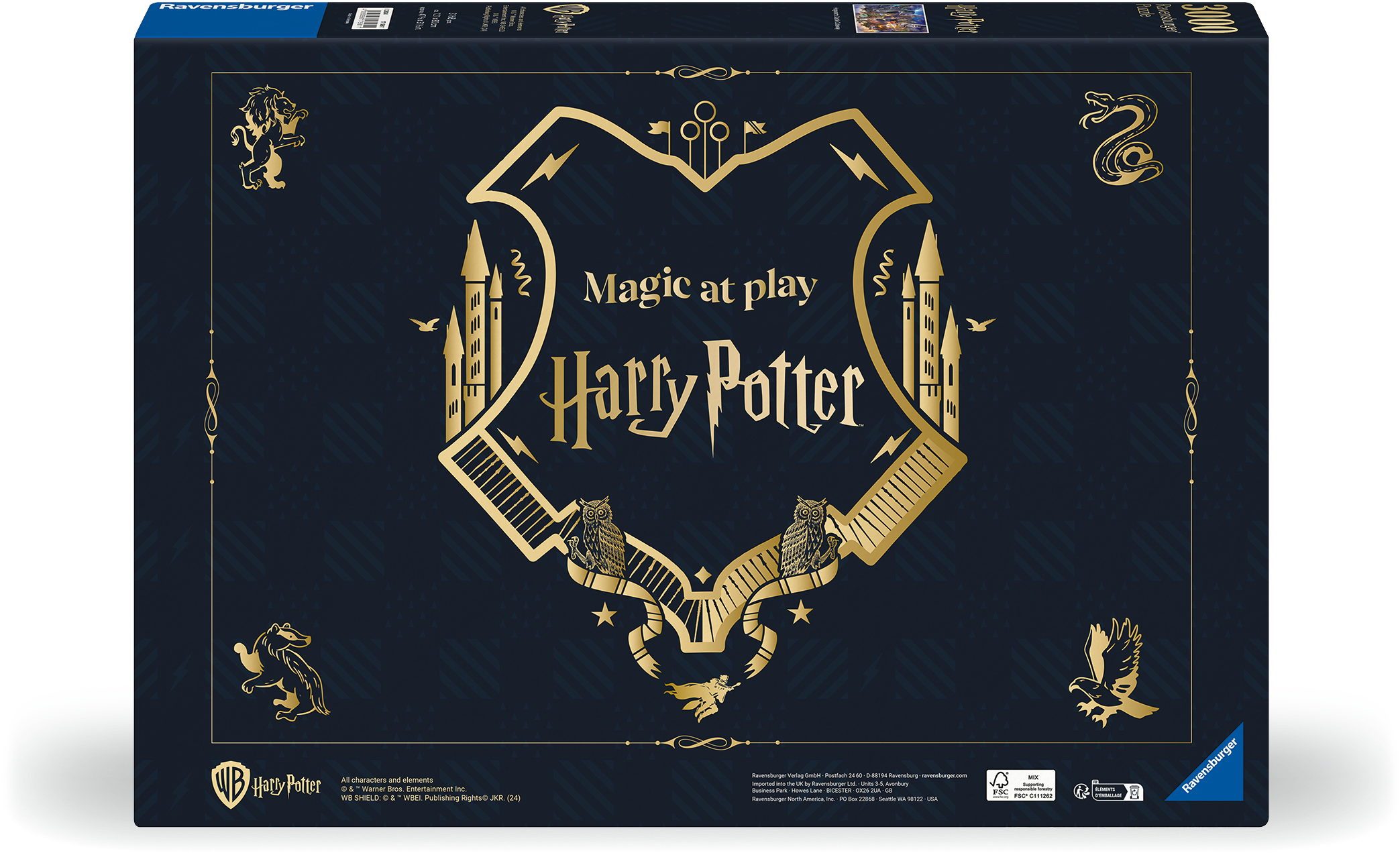 Ravensburger Puzzle 3000 Teile Puzzle Harry Potter Hogwarts Interior 17561, günstig online kaufen