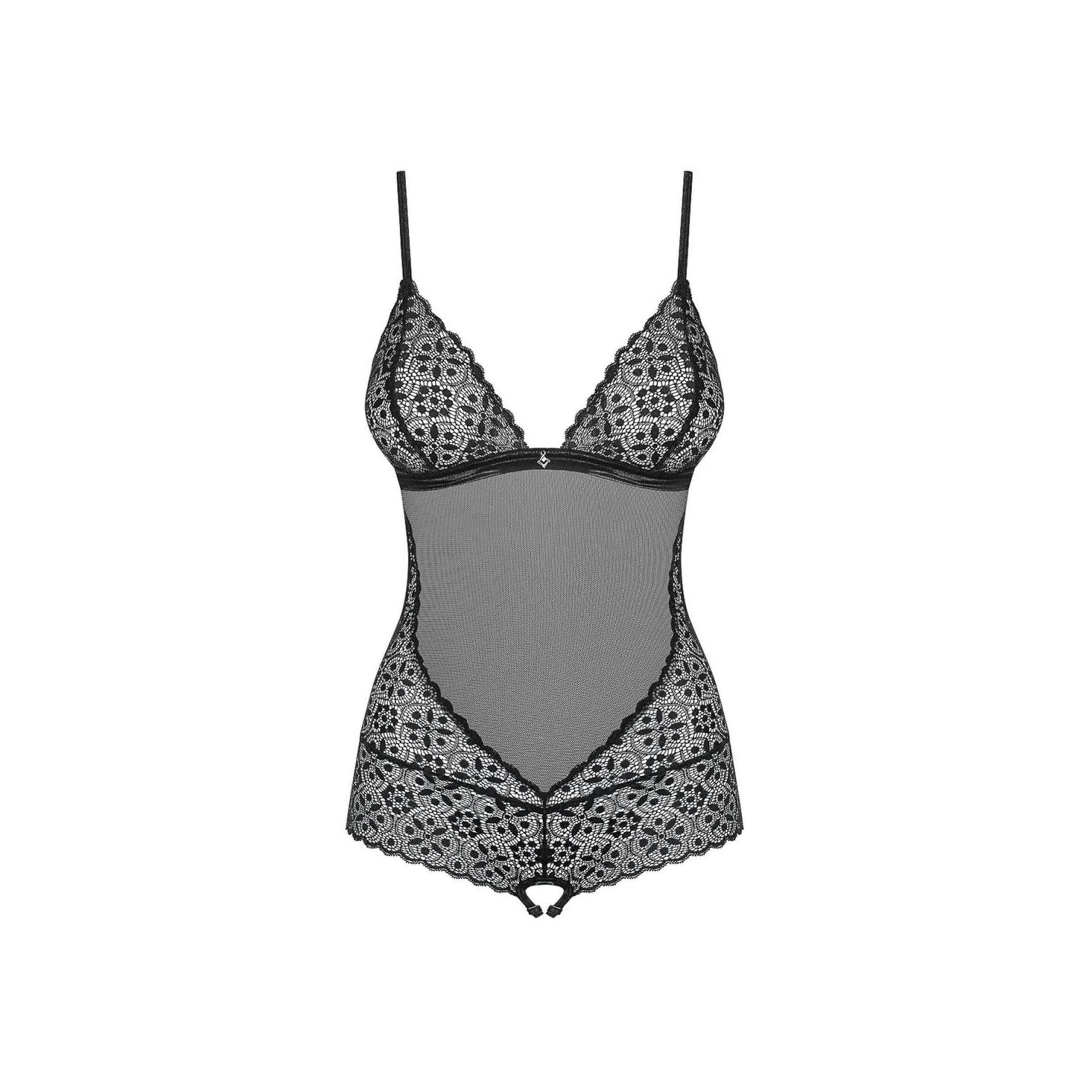 Obsessive Body-Ouvert OB Shibu teddy black - (L/XL,S/M) günstig online kaufen