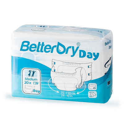 BetterDry Inkontinenzslip BETTERDRY Day Inkontinenz-Slip M7 75-110 cm, 20 St