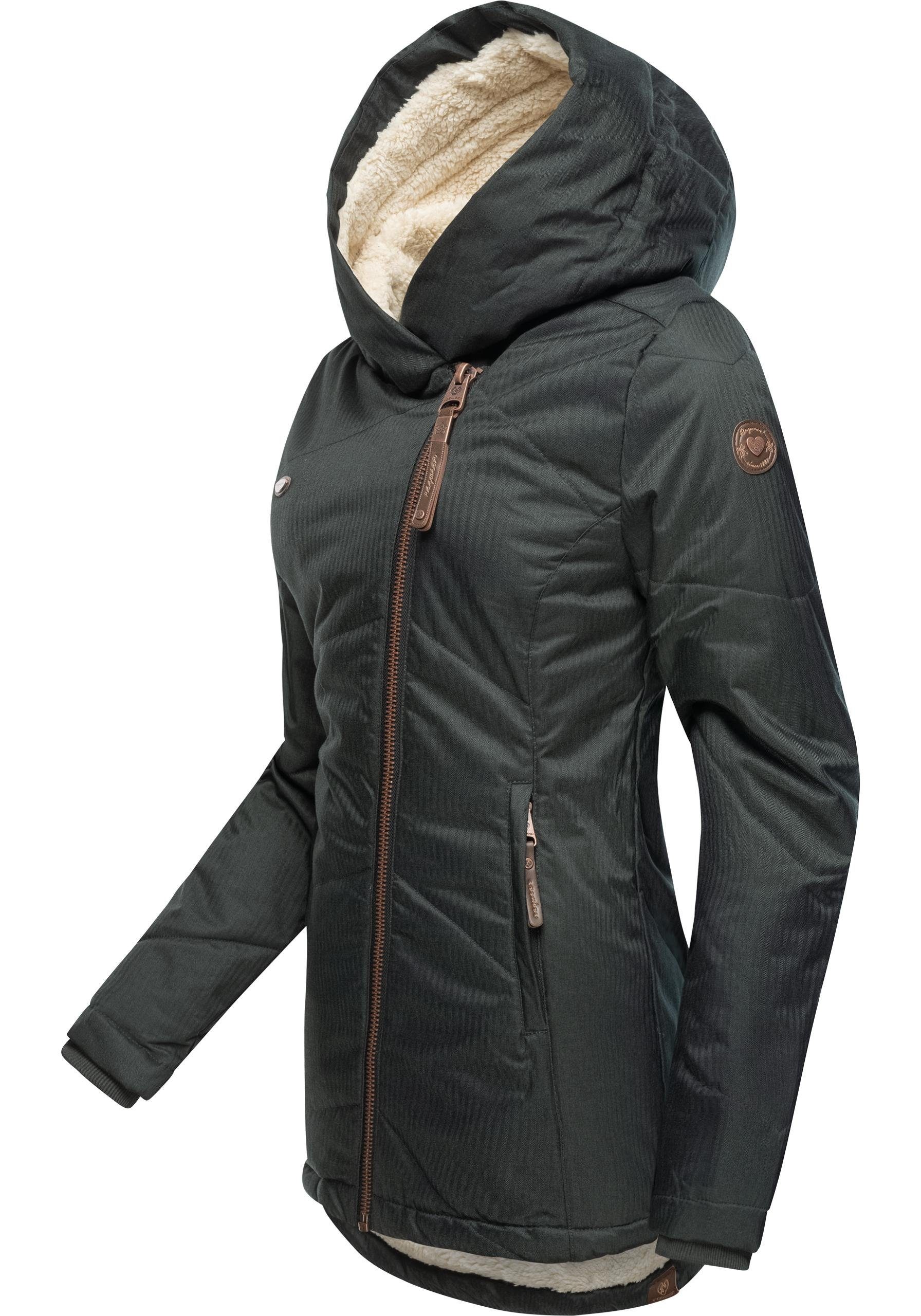Ragwear Winterjacke Gordon Sportliche wasserdichte Outdoorjacke mit Kapuze günstig online kaufen