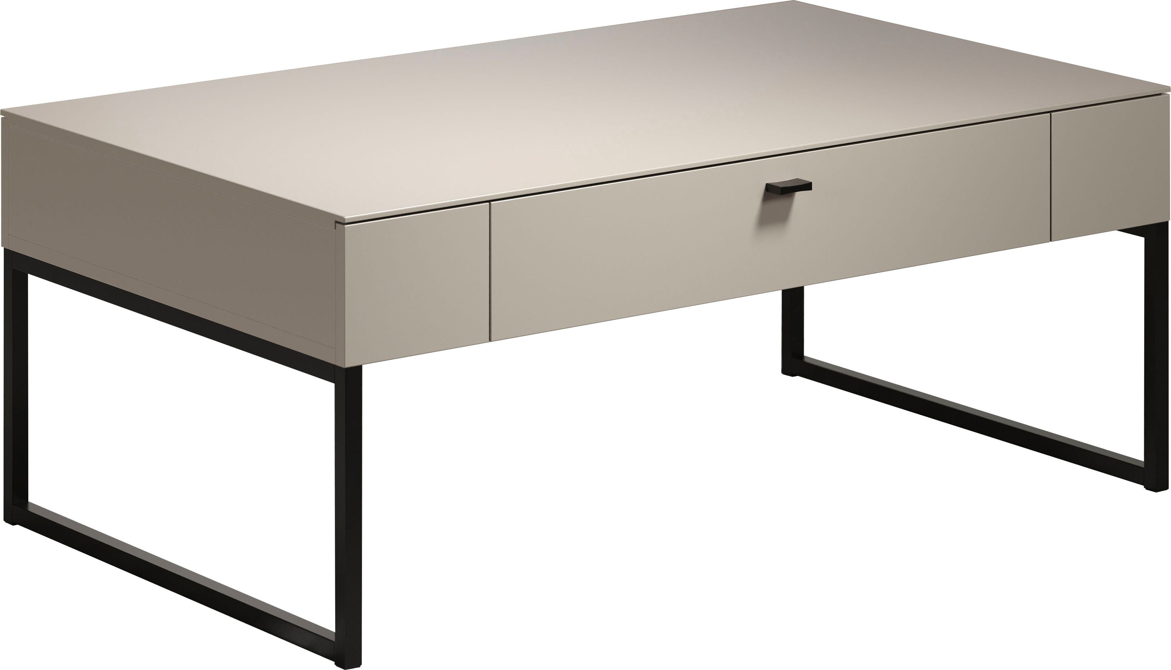 Home affaire Couchtisch San Pedro (1-St), Couchtisch mit 1 Schub.K, Soft-Close & Unterflurauszug 110/68/45 cm
