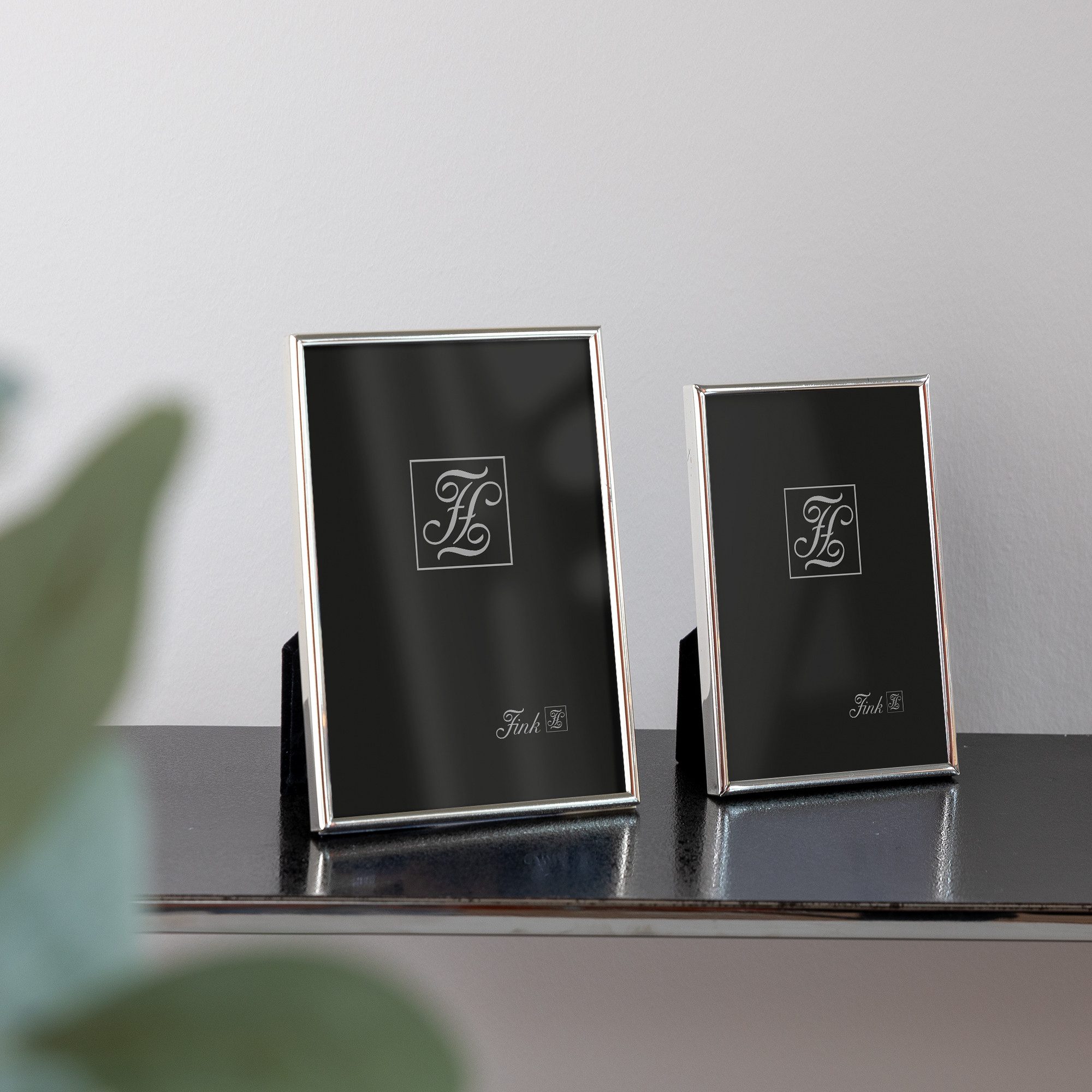 Fink Bilderrahmen NIKO - 2er Set Fotorahmen aus Eisen in Silber - 10x15cm/ günstig online kaufen