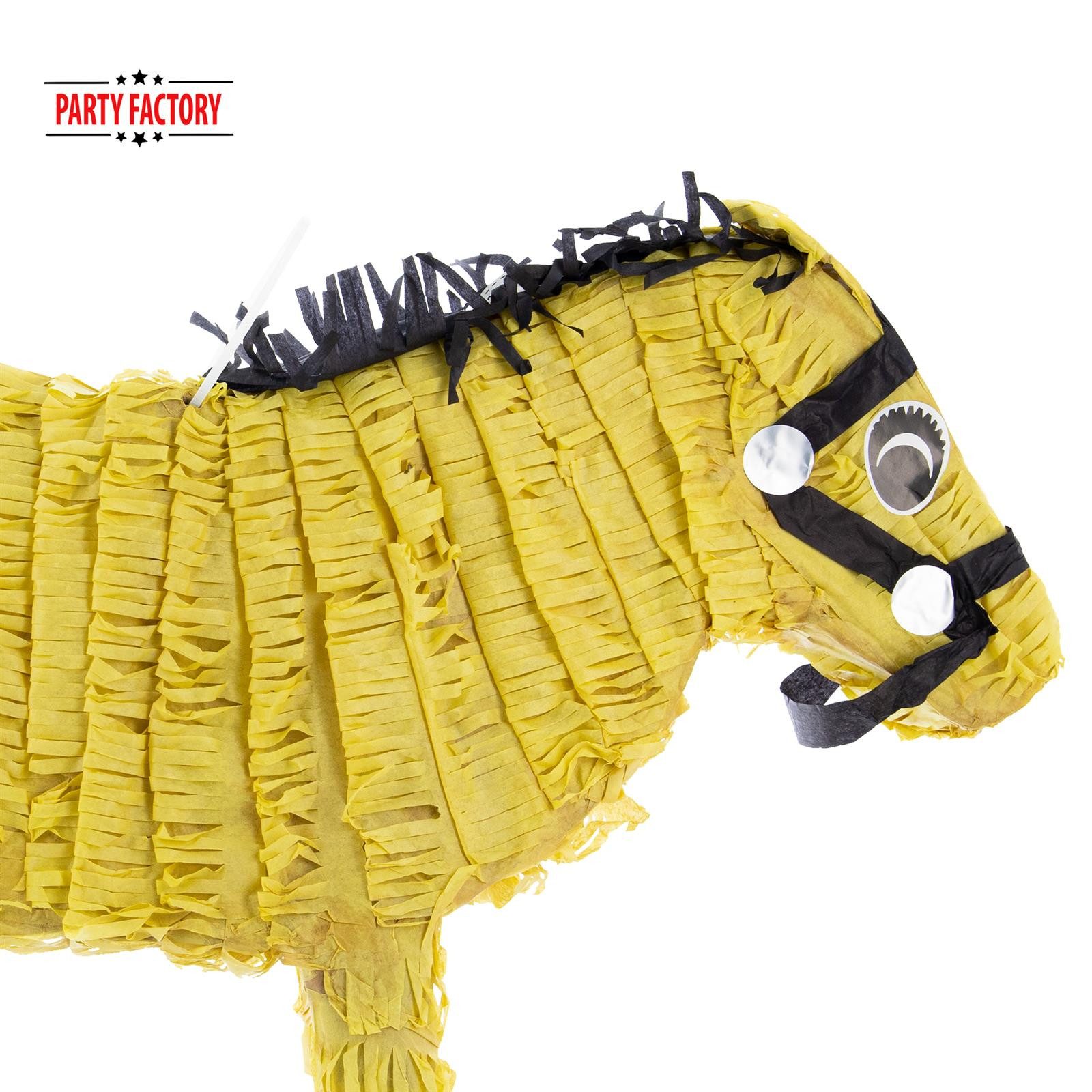 Party Factory Pinata Pferde Pinata Partyspiel Schlag-Pinata Pferd, in Pony Form