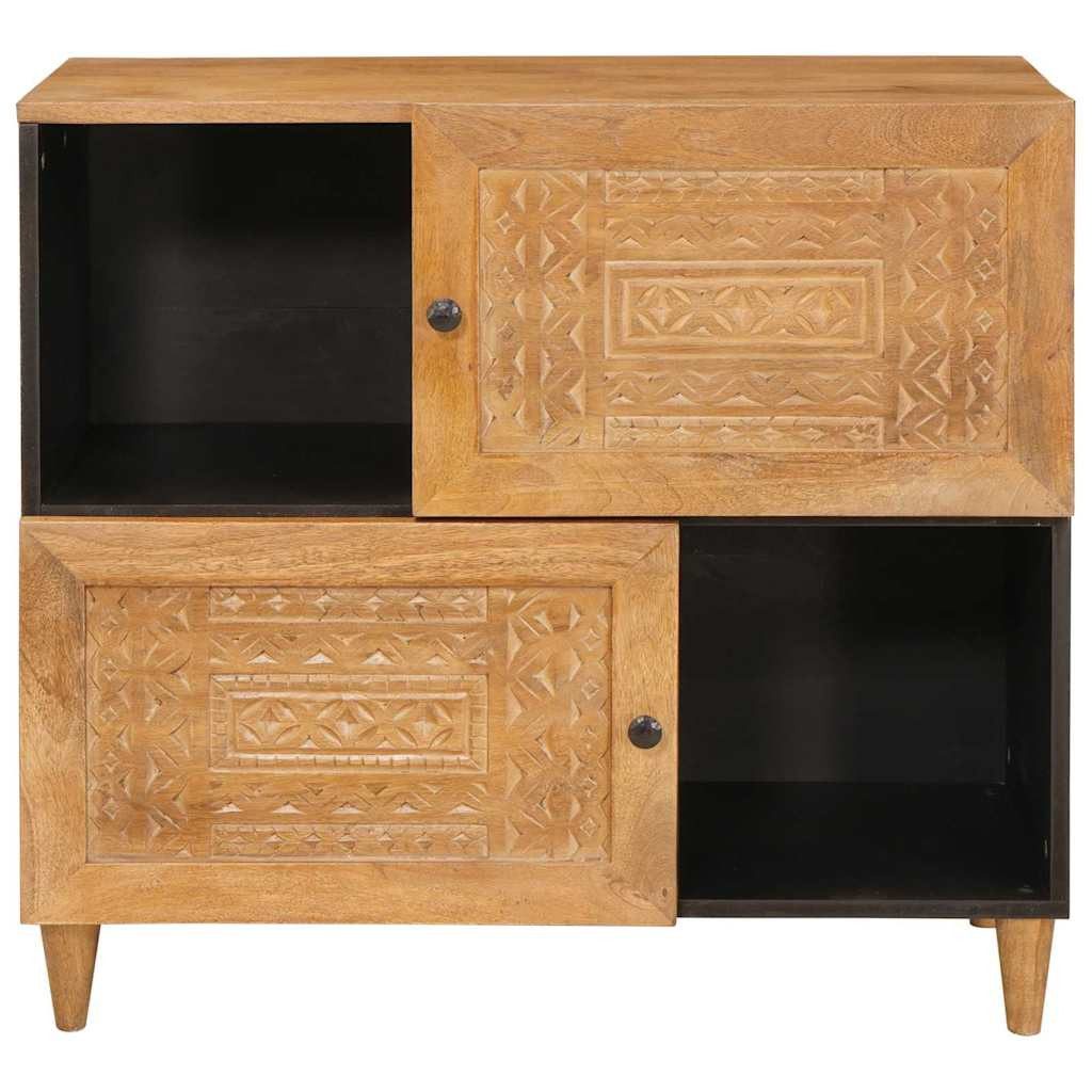 vidaXL Sideboard Sideboard 80 x 33 x 75 cm Massivholz (1 St)