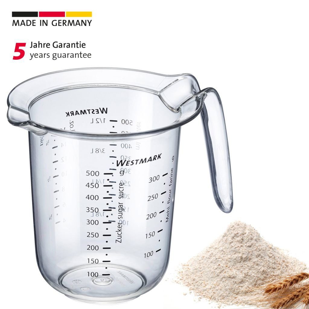 WESTMARK Messbecher Westmark 30642270 Messkanne 0,5 Ltr., SAN, (1-St)