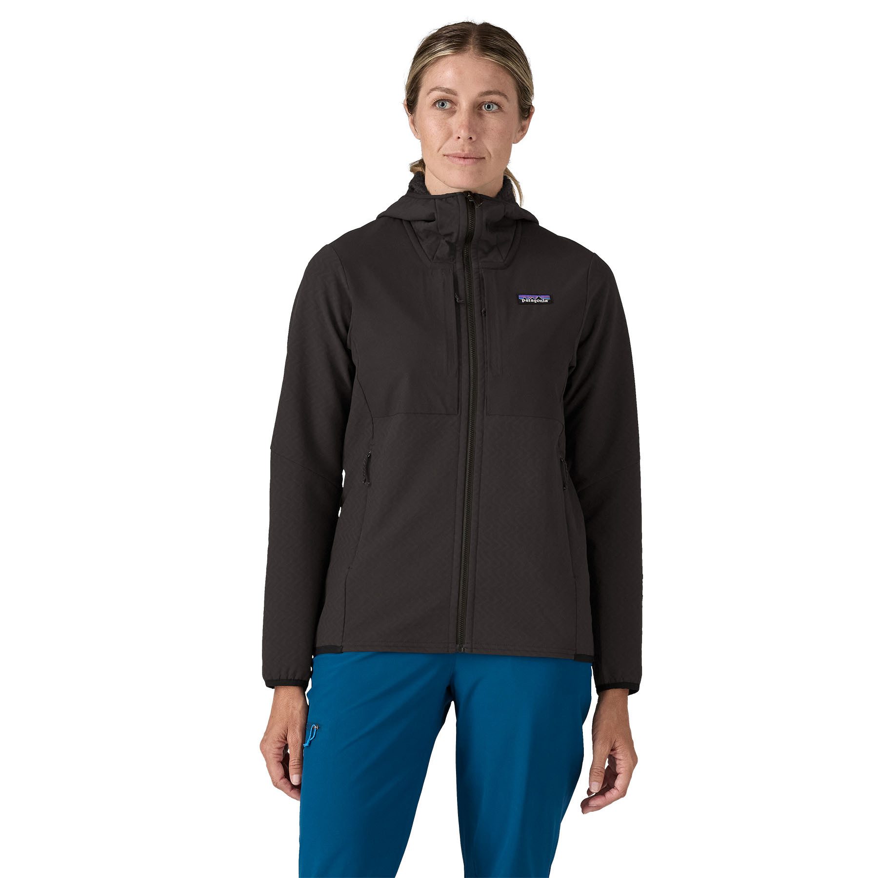 Patagonia Funktionsjacke Patagonia R2 Cross Strata Hoody Damen