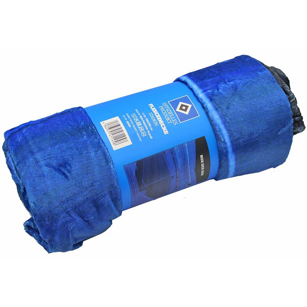 HSV Kunstfaserbettdecke HSV Flanellfleecedecke Stadion