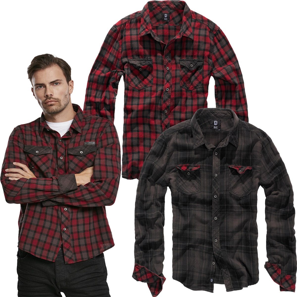 Brandit Outdoorhemd Brandit Check Shirt Duncan günstig online kaufen