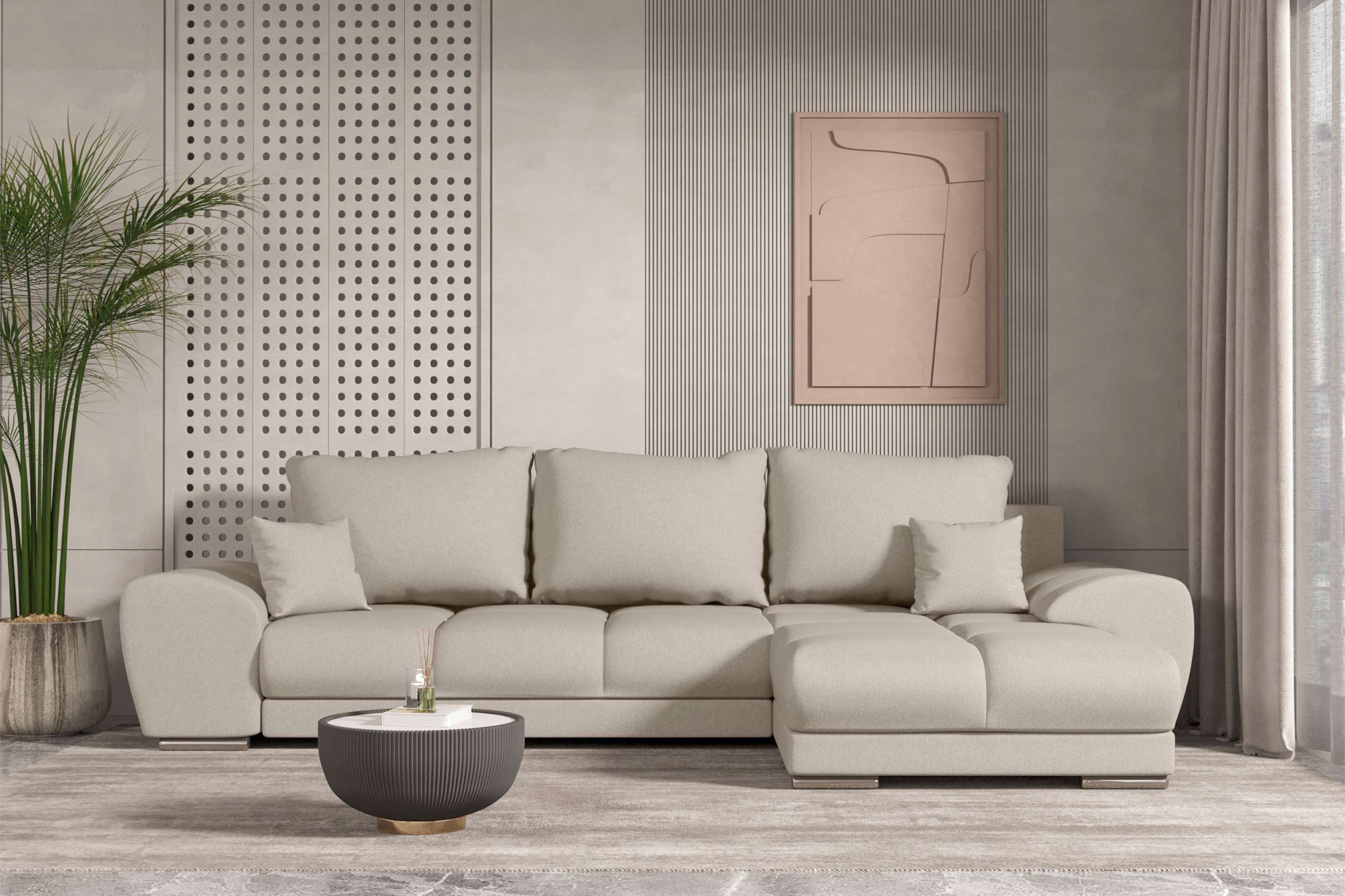 99rooms Ecksofa Antalya, Sofa L-Form, Eckcouch, günstig online kaufen