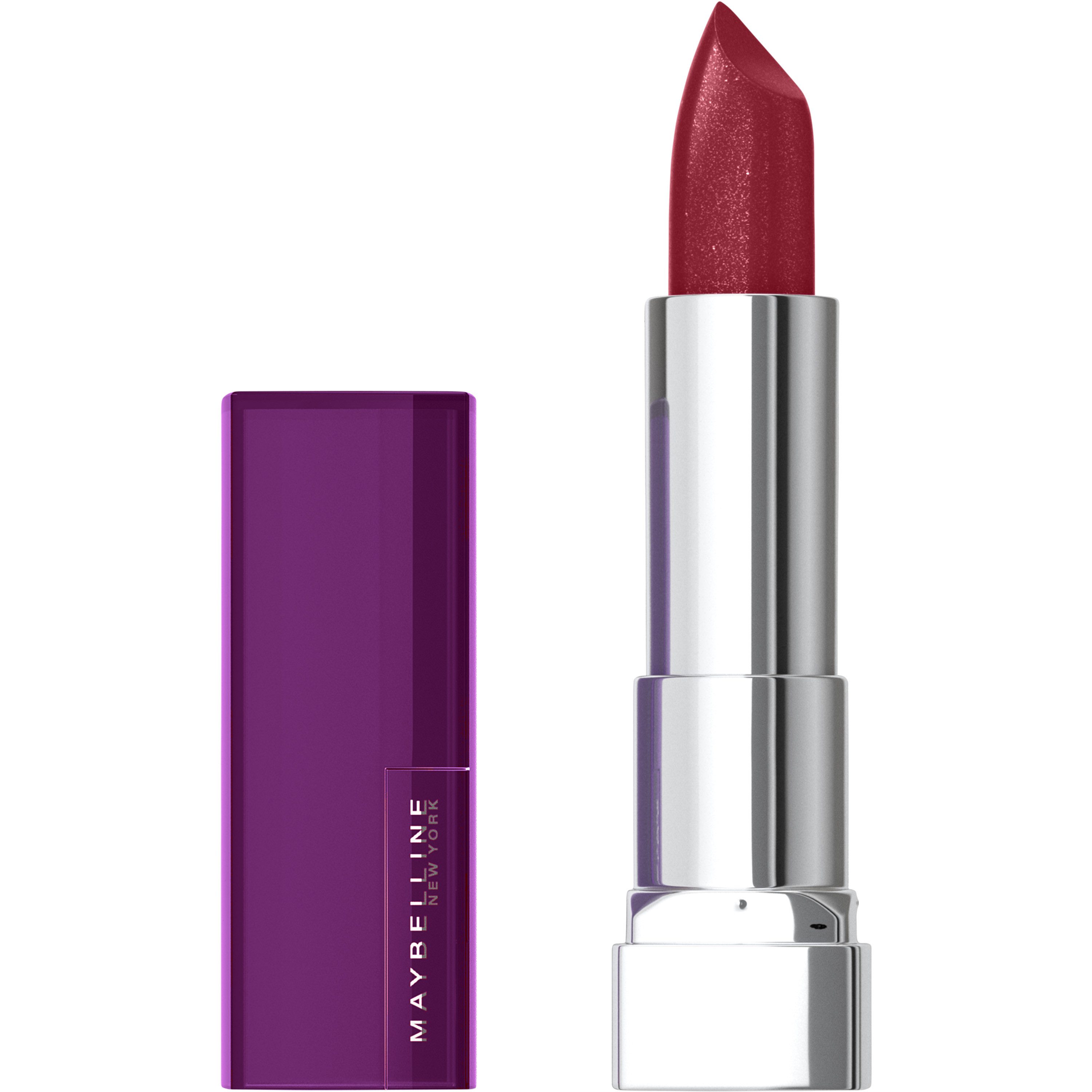 MAYBELLINE NEW YORK Lippenstift Color Sensational, kristallpure Pigmente für satte Farbe mit Leuchtkraft